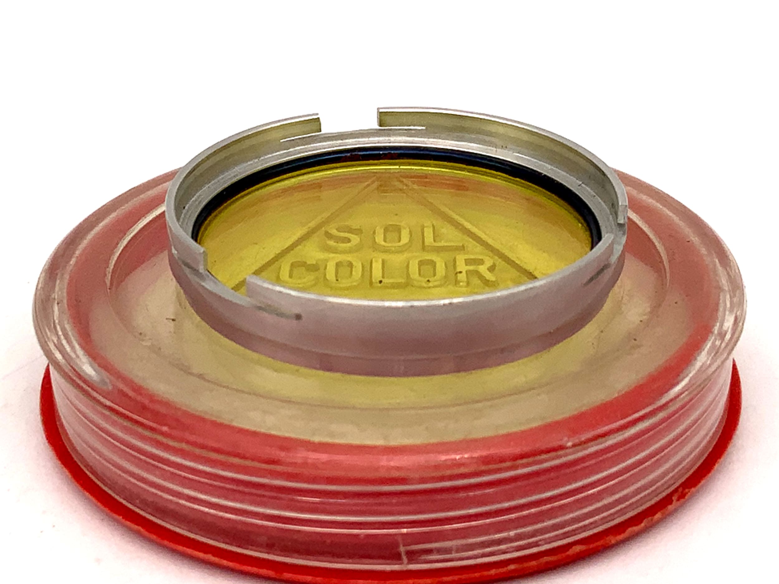 Sol Color Farbfilter gelb hell/light yellow Slip on 29/30 Filter 29mm