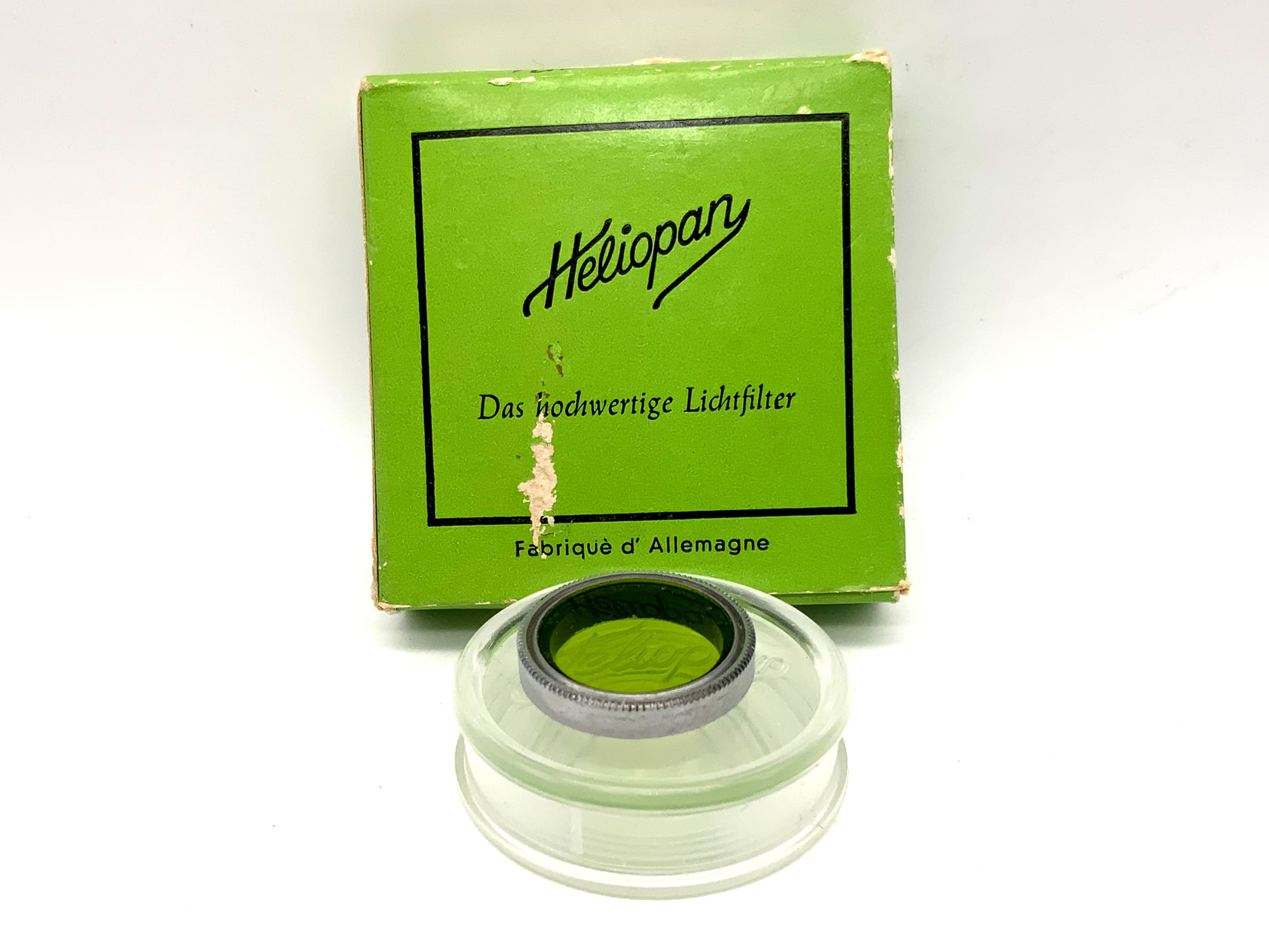 Heliopan Farbfilter gelb-grün Elmar 19x55 Filter 19mm Kreisförmig Filtergewinde