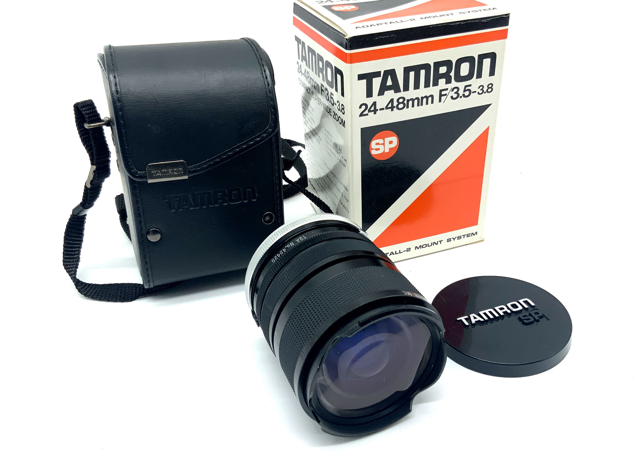 Tamron SP Widezoom 24-48mm 1:3.5-3.8 Objektiv in OVP Zoomobjektiv (Canon FD)