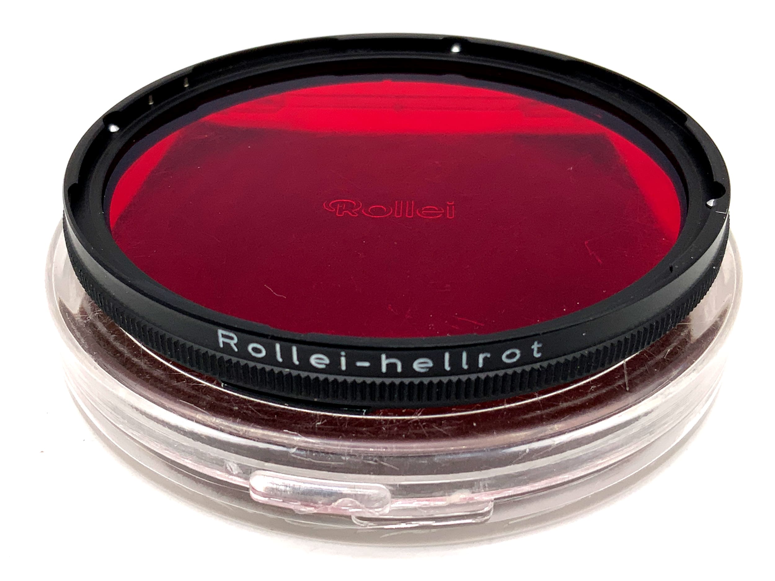 Rollei Farbfilter hellrot/light red -2…-3,5 Baj.VI im Etui Filter R VI