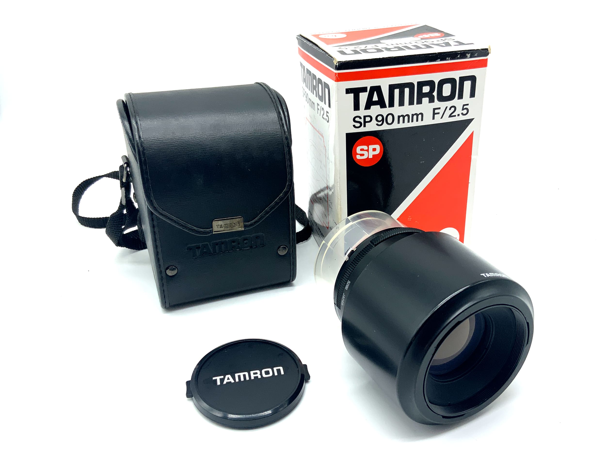 Tamron SP 52BB 90mm 1:2.5 Objektiv in OVP Festbrennweite (Adaptall-2)