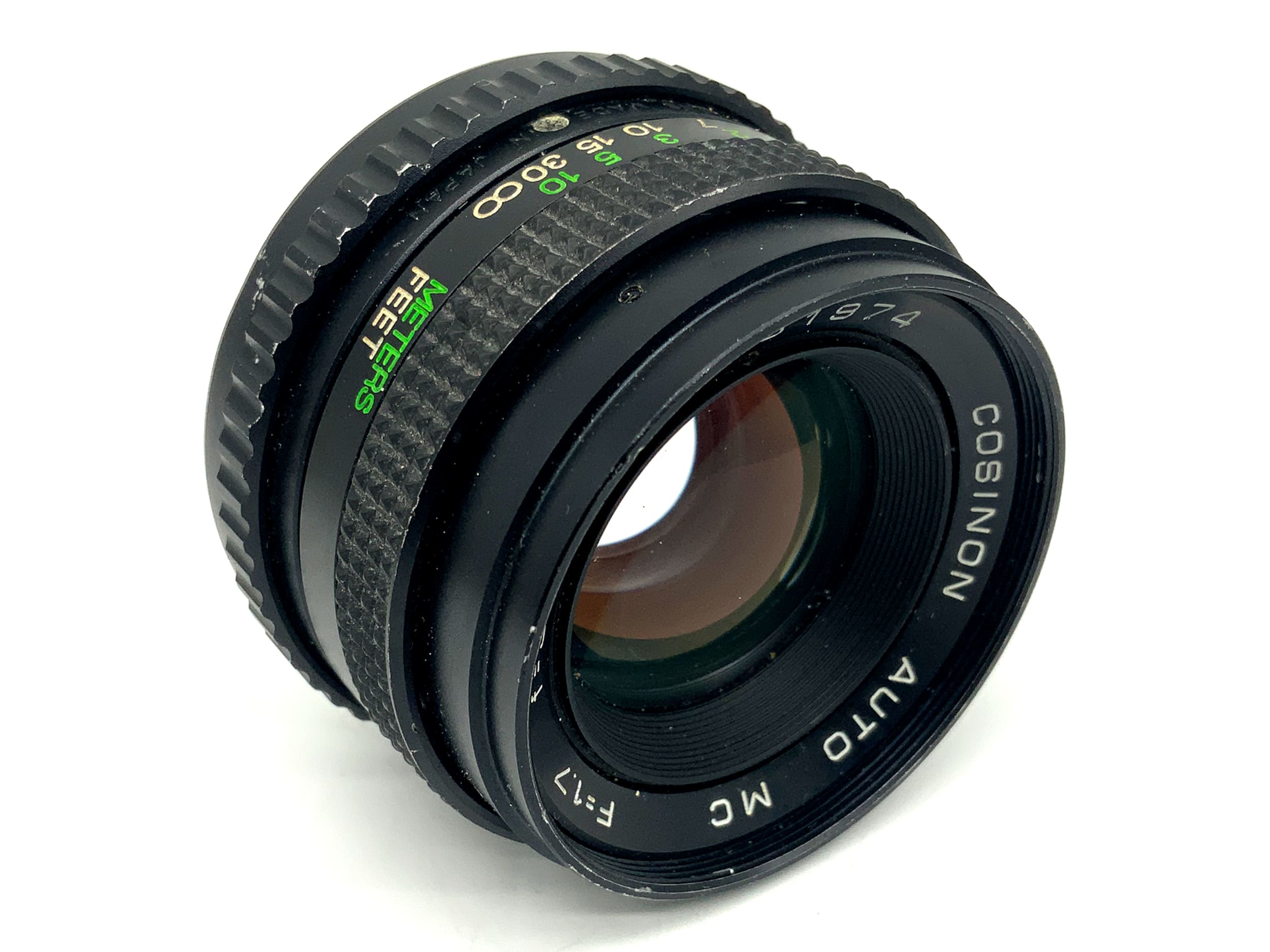 Cosinon MC Auto 50mm 1:1.7 Objektiv Pilz! Festbrennweite (Pentax K)