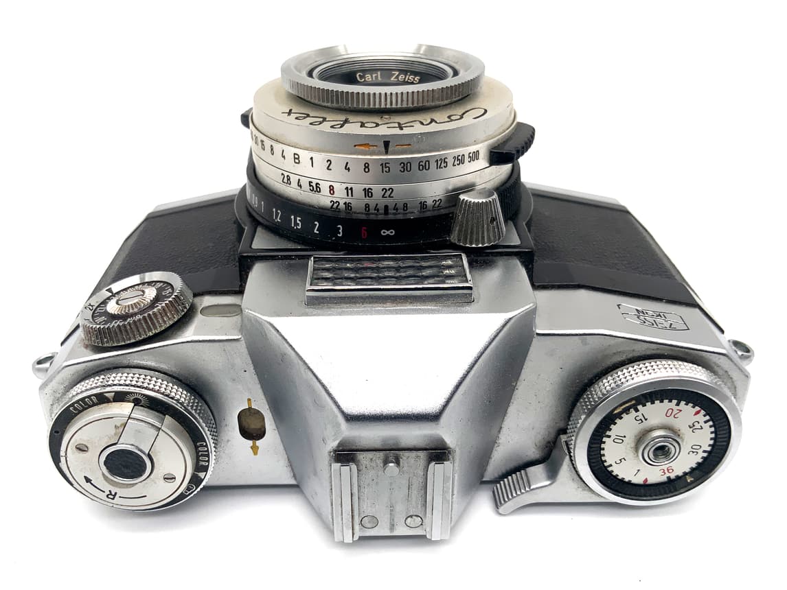 Zeiss Ikon Contaflex SLR 35mm SLR analog Body mit Tessar 2.8/50mm