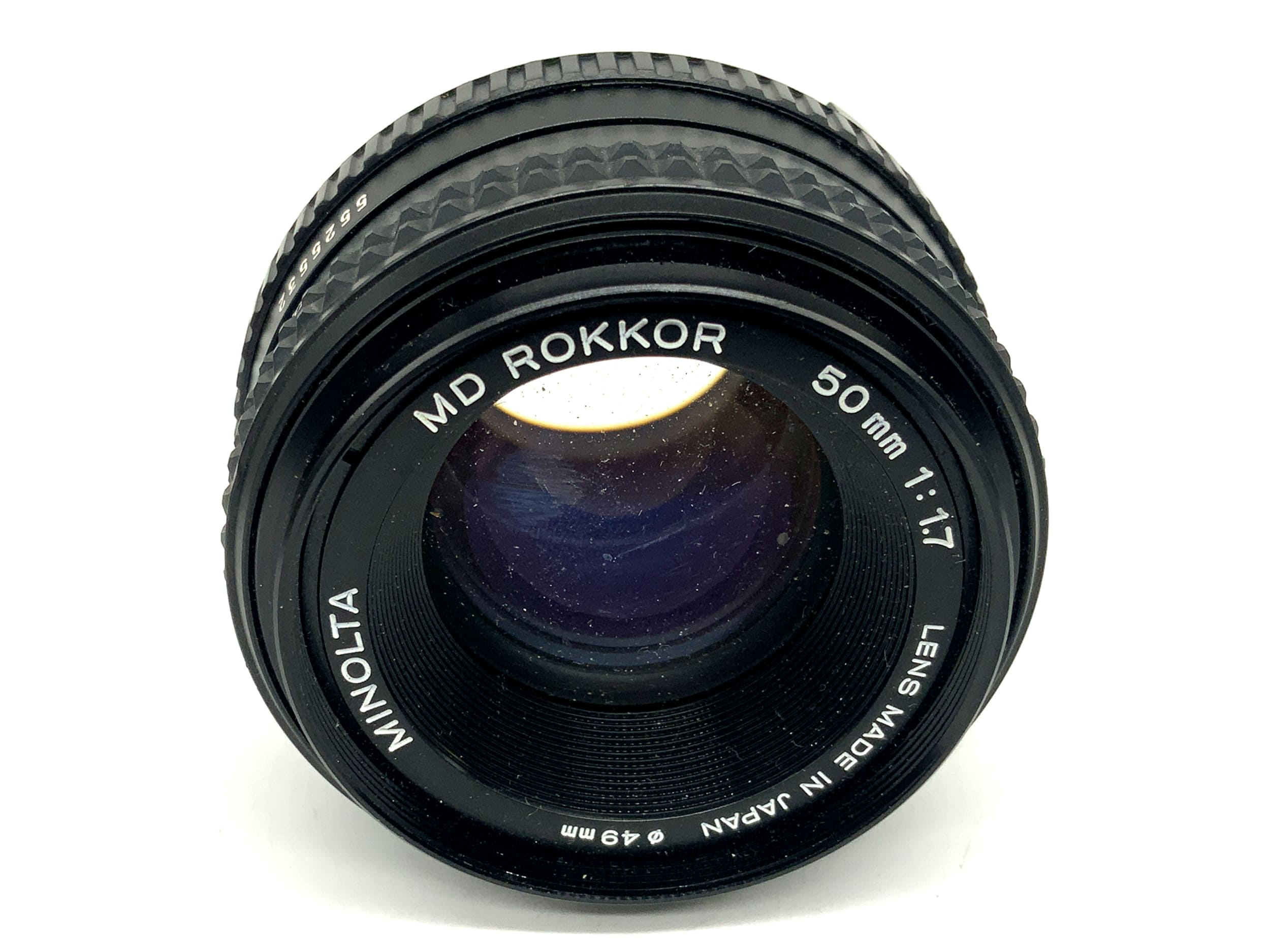 Minolta MD Rokkor 50mm 1:1.7 Objektiv Pilz! Festbrennweite (Minolta MD)