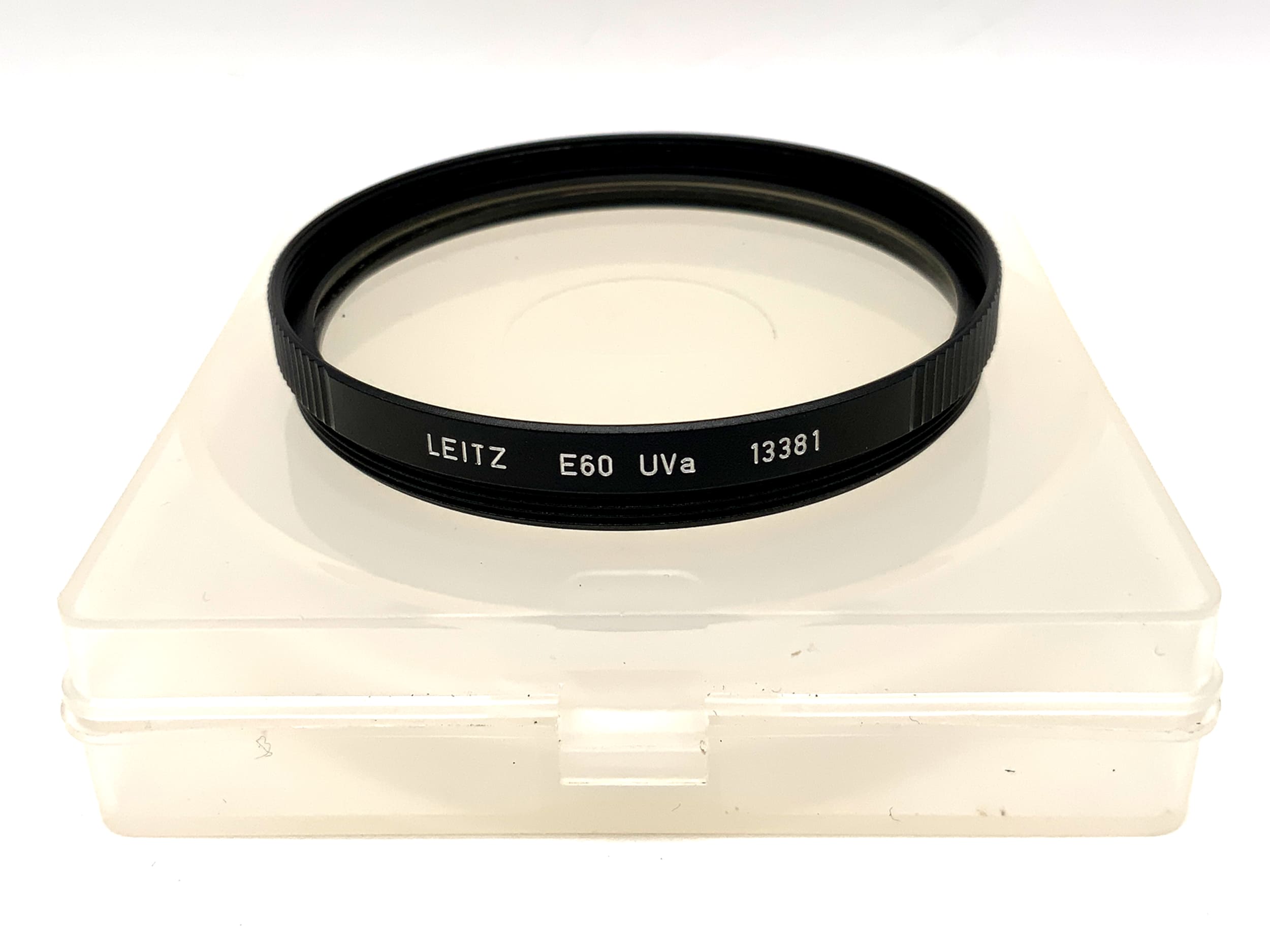 Leica Leitz UV E60 Uva 13381 im Etui Filter 60mm Kreisförmig Filtergewinde