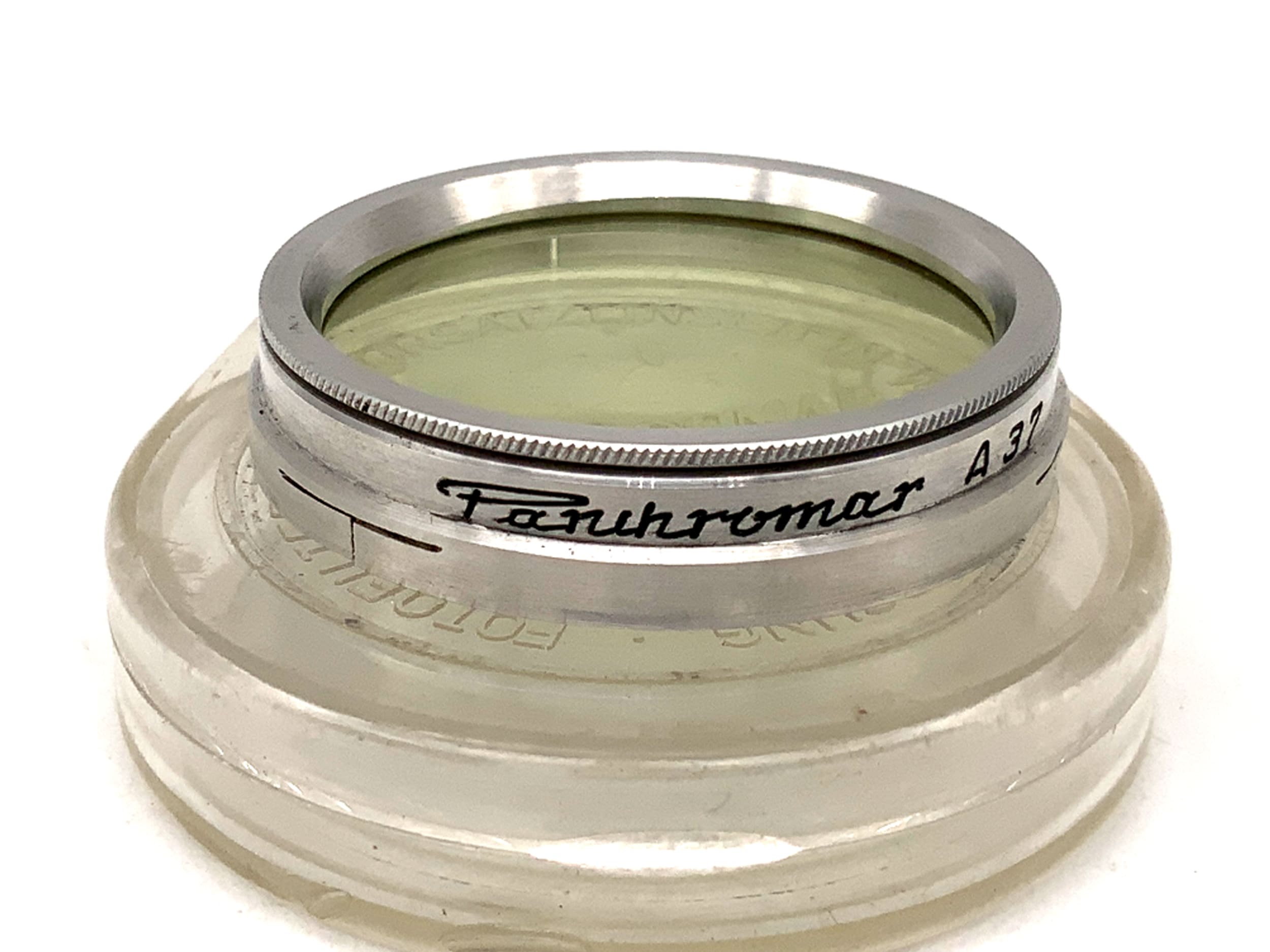 Panchromar Farbfilter hellgelb/light yellow A 37 Steckfilter Slip on Filter 37mm