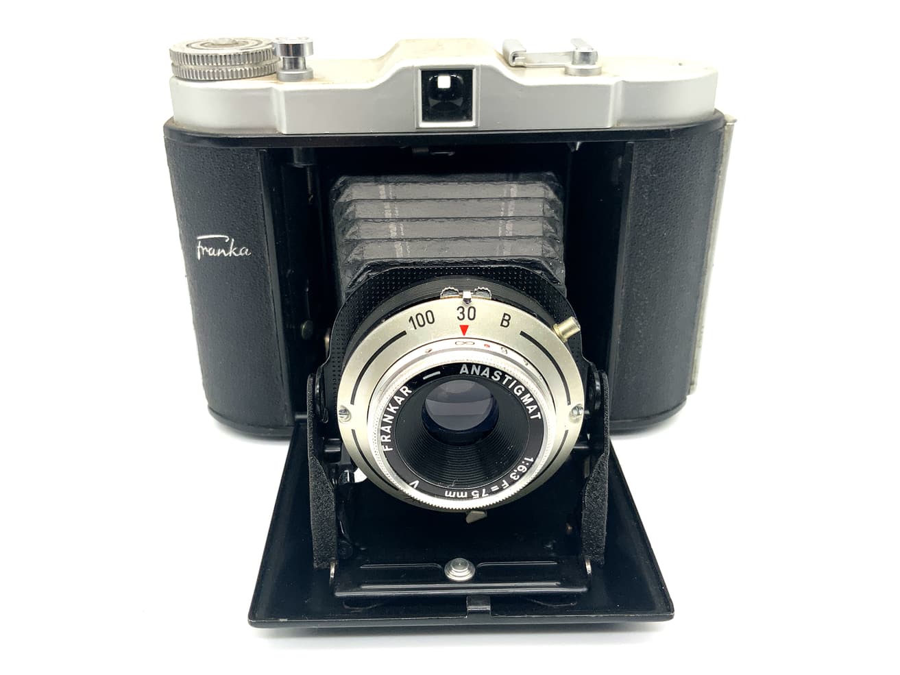 Franka Solida Jr. Klappkamera mit Anastigmat 1:6.3/75mm Analogkamera
