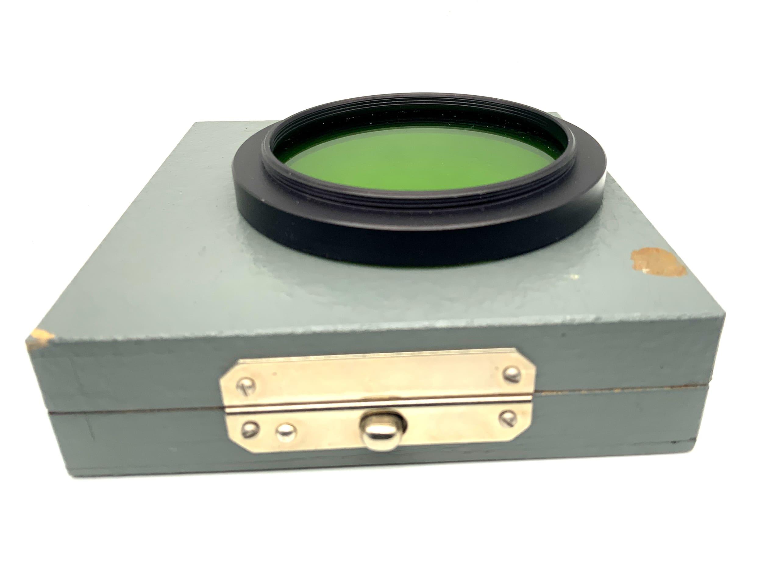 Filtre vert Pentacon dans son emballage d'origine, filtre circulaire Pentacon Six 67 mm