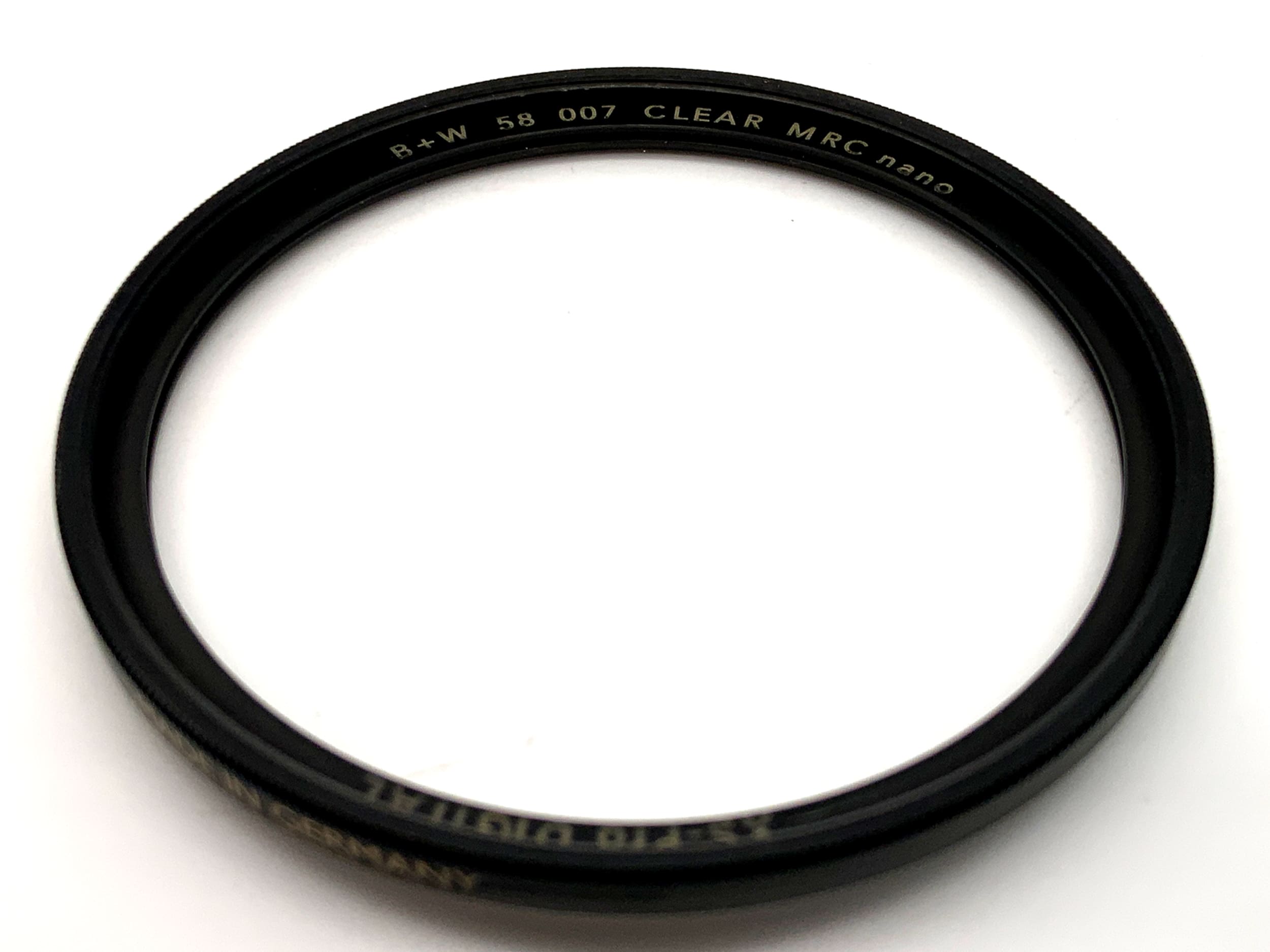 B+W UV 007 Clear MRC nano XS-Pro Digital Filter 58mm Kreisförmig Filtergewinde