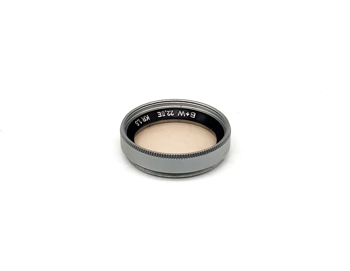 B+W Korrekturfilter 22,5E KR1.5 Filter 22,5mm Kreisförmig Filtergewinde