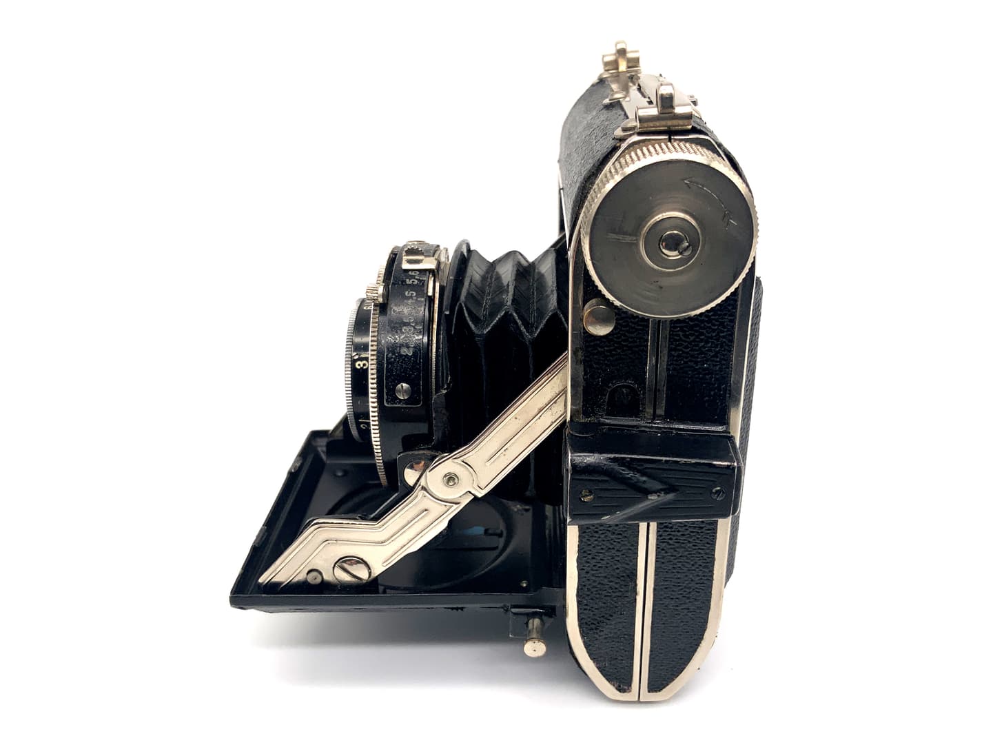 Klappkamera mit Schneider Kreuznach Radionar 5cm 1:2.9 Prontor II