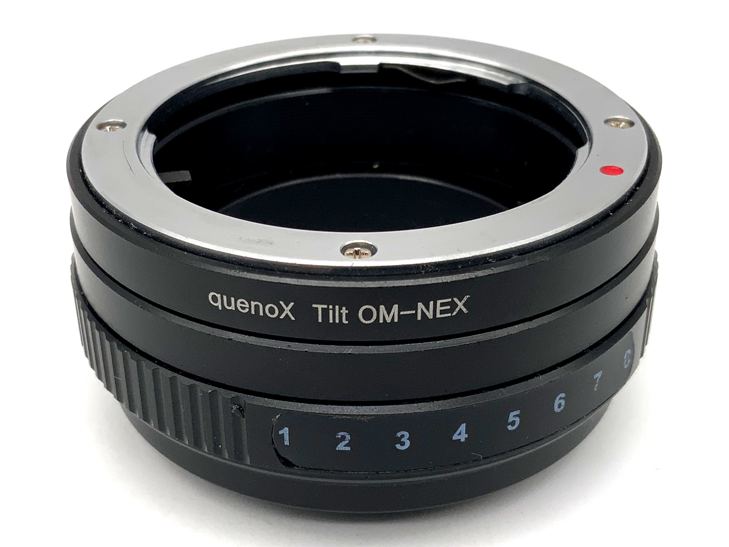 QuenoX Tilt OM-NEX Objektivadapter Tilt Shift Adapter (Olympus OM -> Sony NEX)