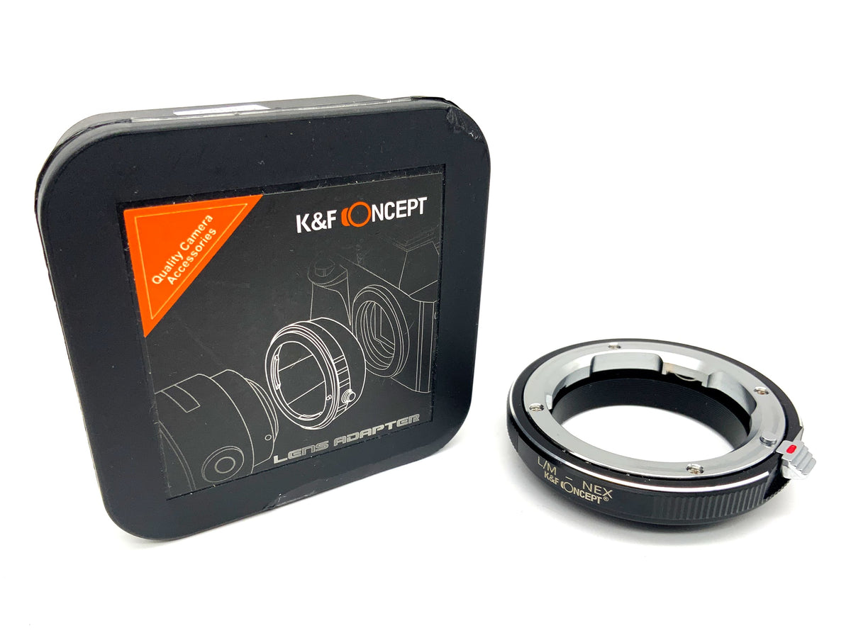 Adaptateur d'objectif K&amp;F Concept L/M-NEX (Leica M -> Sony NEX)