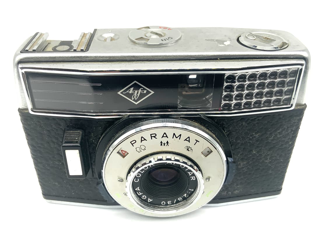 Agfa Paramat Sucherkamera mit Color-Apotar 1:2.8/30 Kompaktkamera Analogkamera