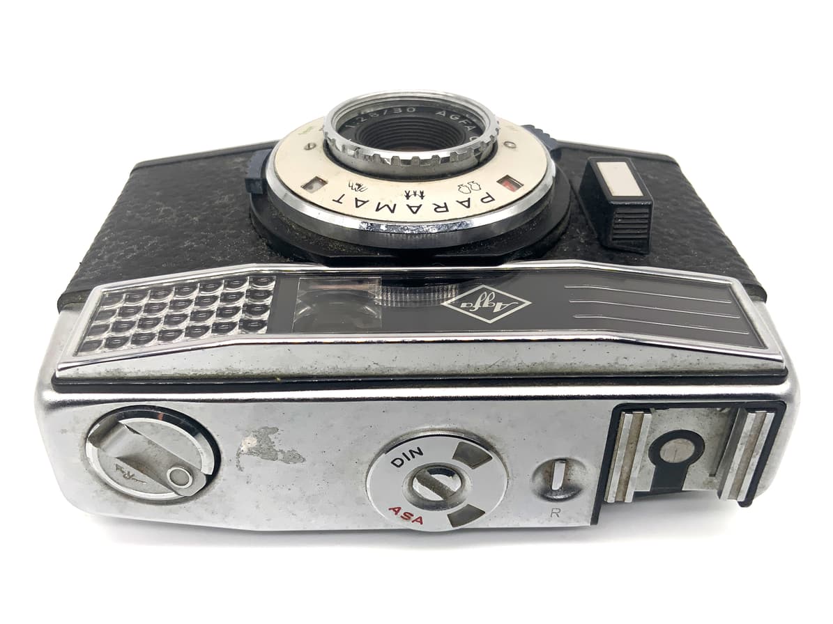 Agfa Paramat Sucherkamera mit Color-Apotar 1:2.8/30 Kompaktkamera Analogkamera