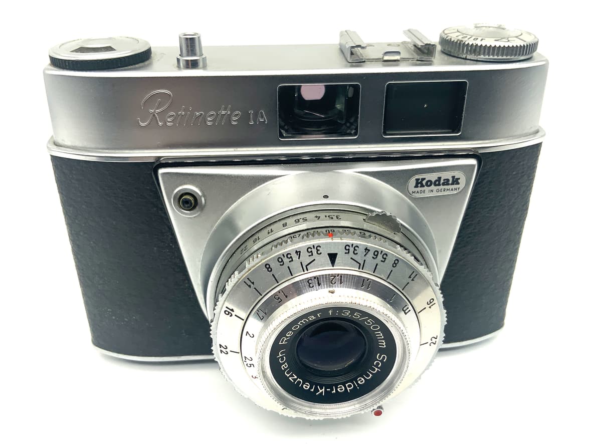 Kodak Retinette 1A Sucherkamera mit Pronto Reomar 50mm f:3.5 Analogkamera