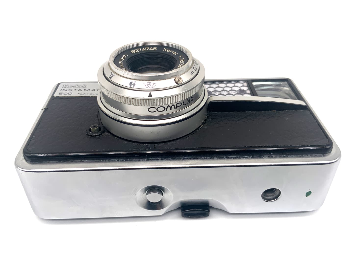 Kodak Instamatic 500 Sucherkamera mit Xenar 38mm 1:2.8 Analogkamera