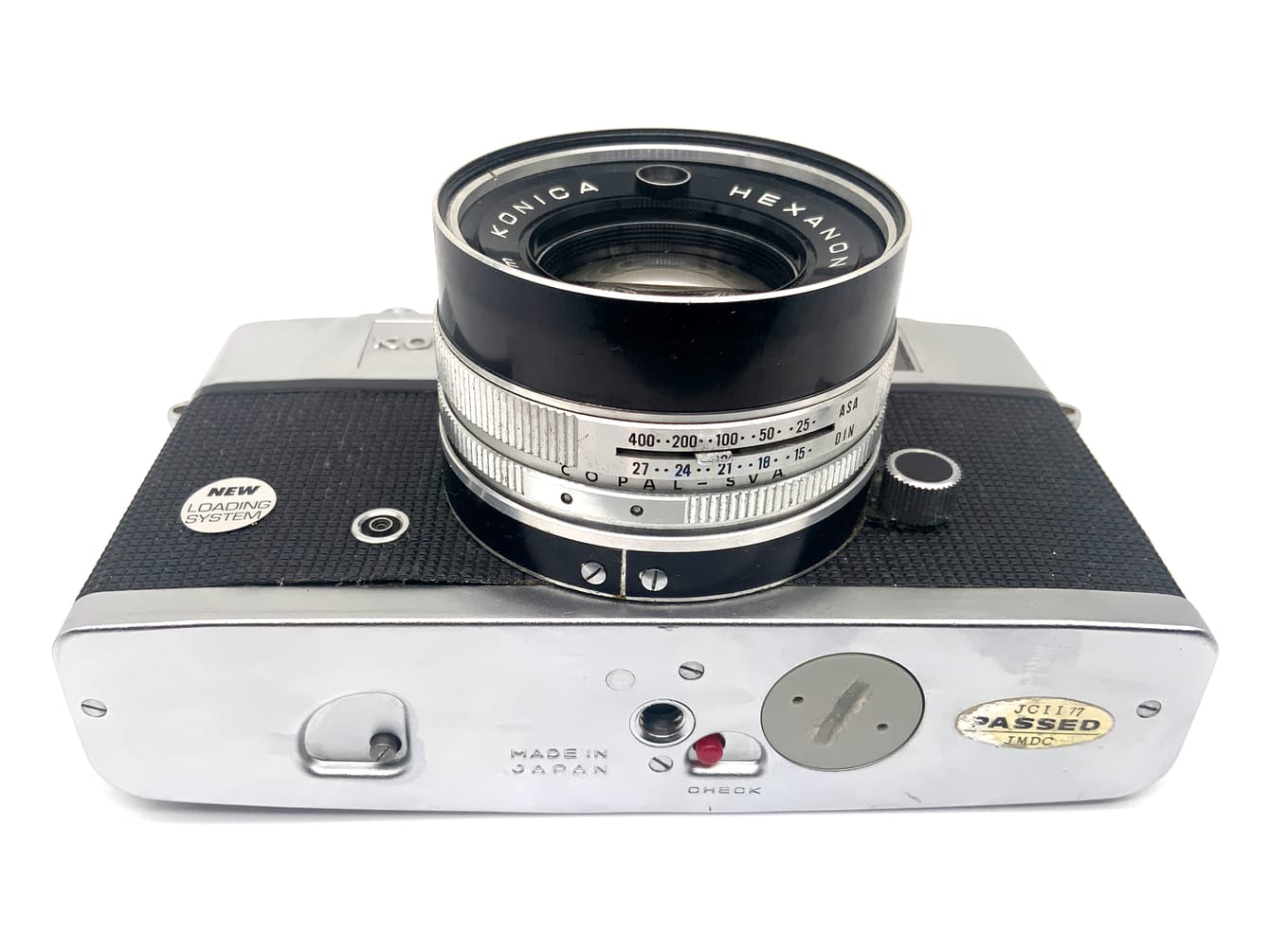 Konica Auto S2 Messsucherkamera mit Hexanon 45mm 1:1.8 Analogkamera