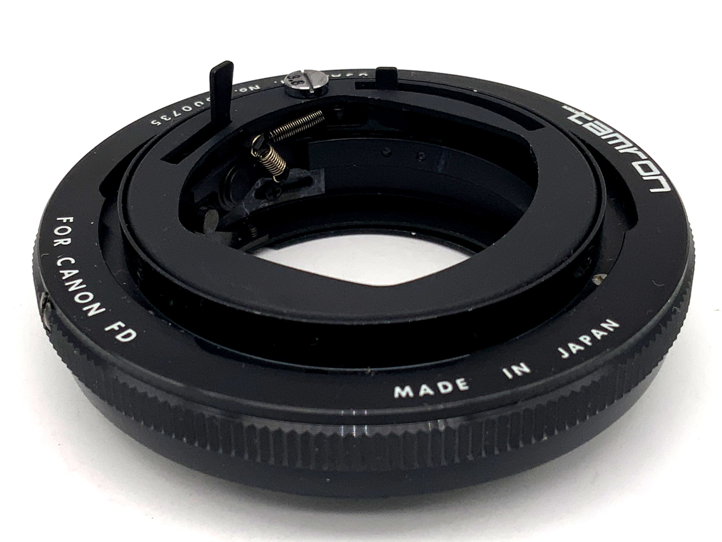Tamron lens adapter for 1:3.8 lens mount converter (Adaptall -> Canon FD)