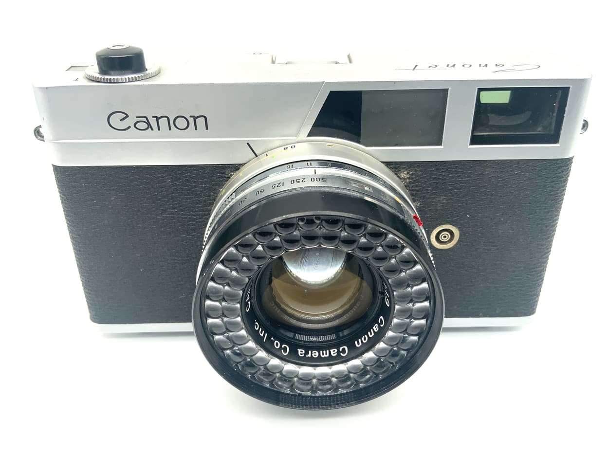 Canon Canonet Messsucherkamera mit Lens SE 45mm 1:1.9 Analogkamera