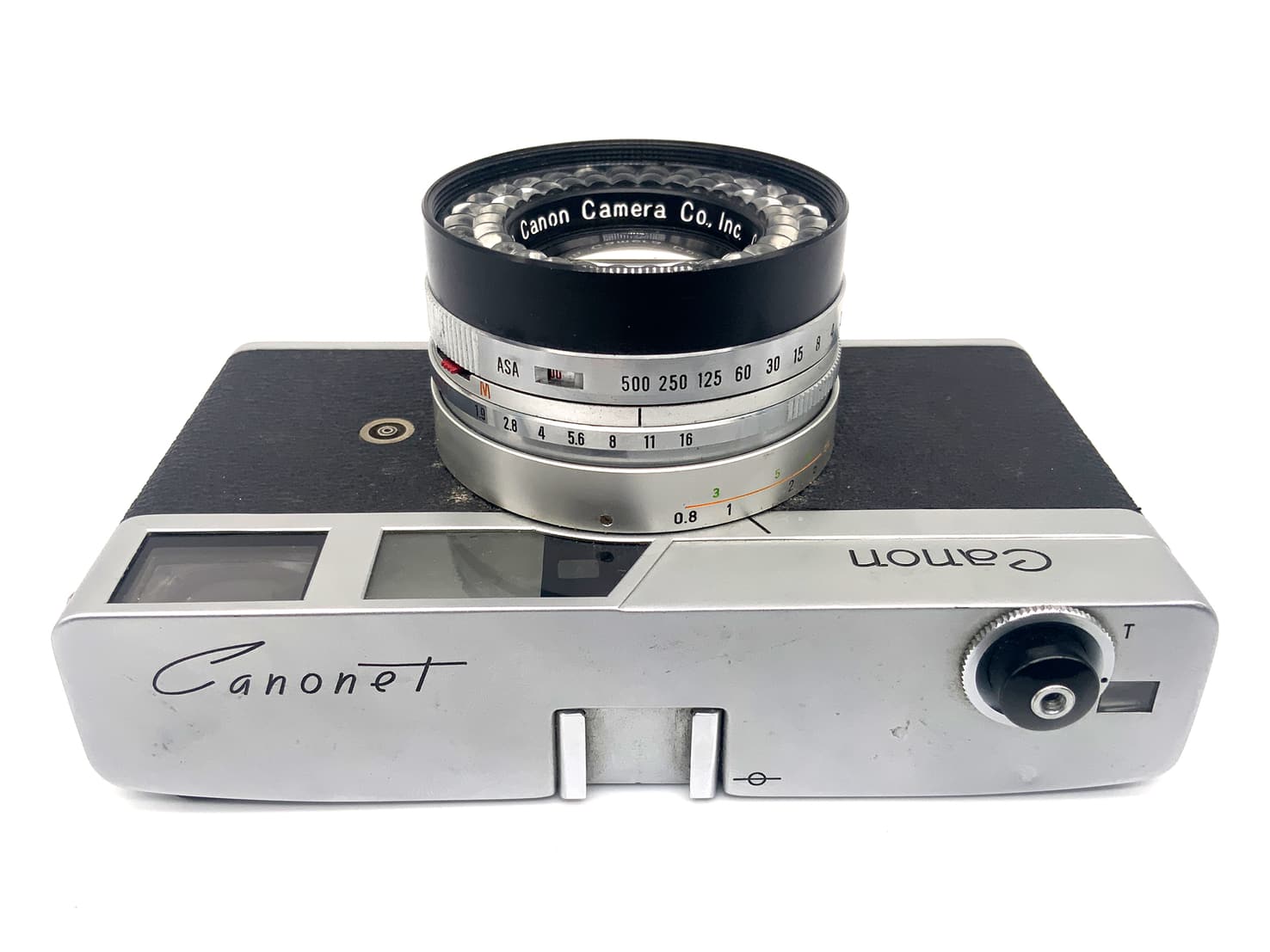 Canon Canonet Messsucherkamera mit Lens SE 45mm 1:1.9 Analogkamera