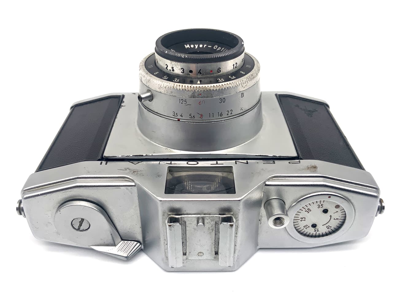 Pentacon Pentona II Sucherkamera mit Meyer Optik Trioplan 1:3,5 45mm