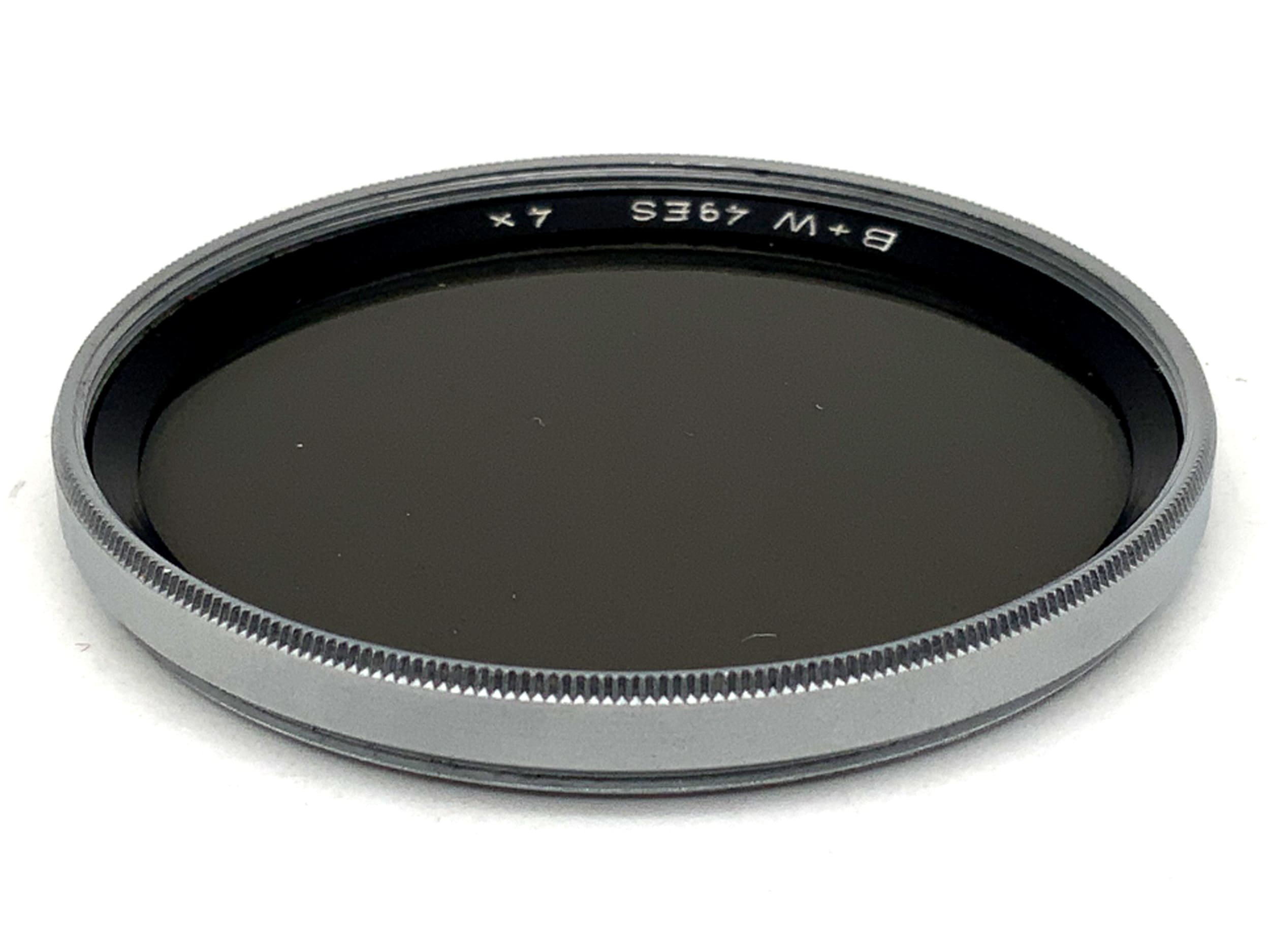 B+W Farbfilter 49ES 4x Grau Grey Filter 49mm Kreisförmig Filtergewinde