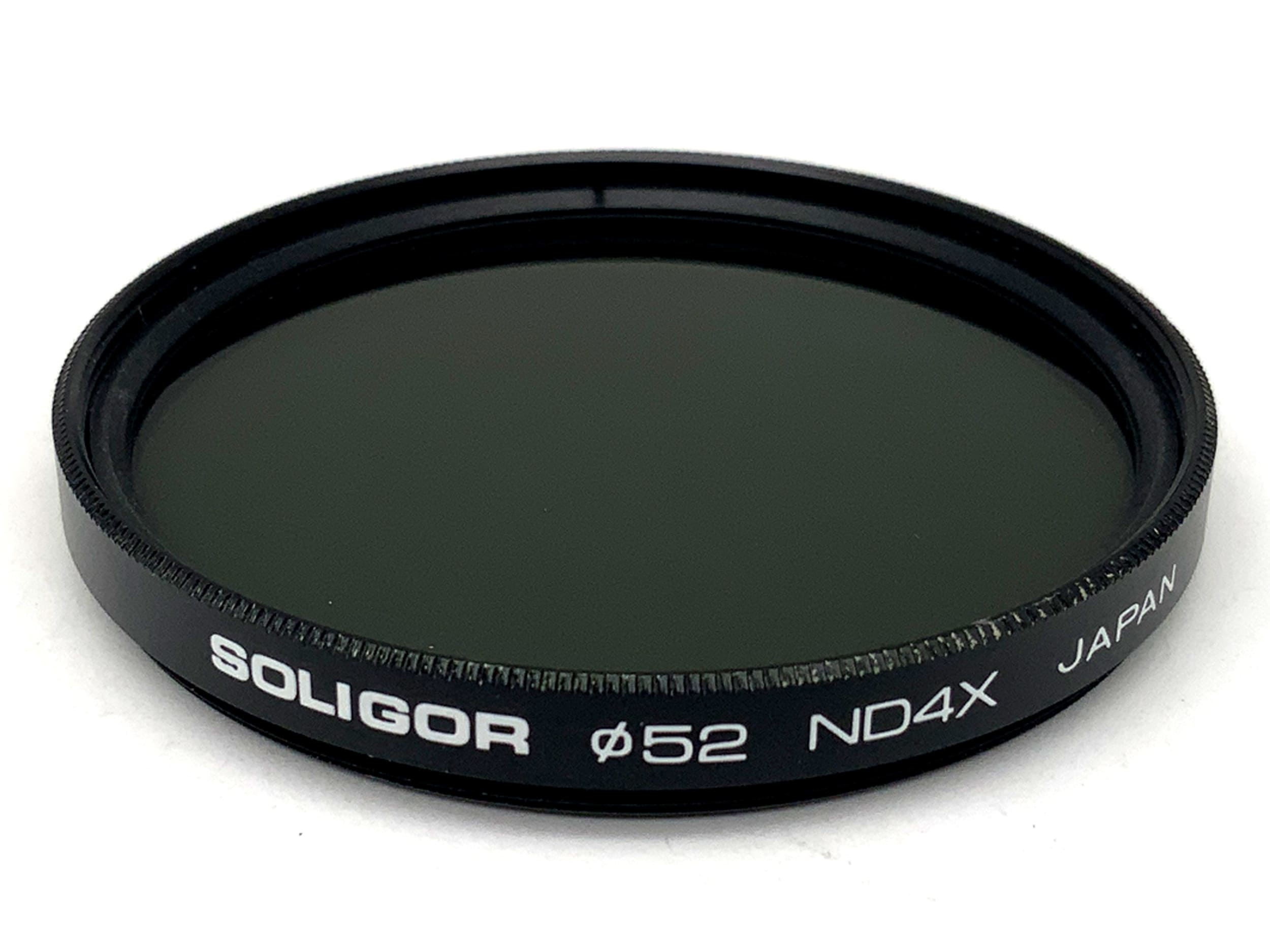 Soligor Graufilter ND4X Filter 52mm Kreisförmig Filtergewinde