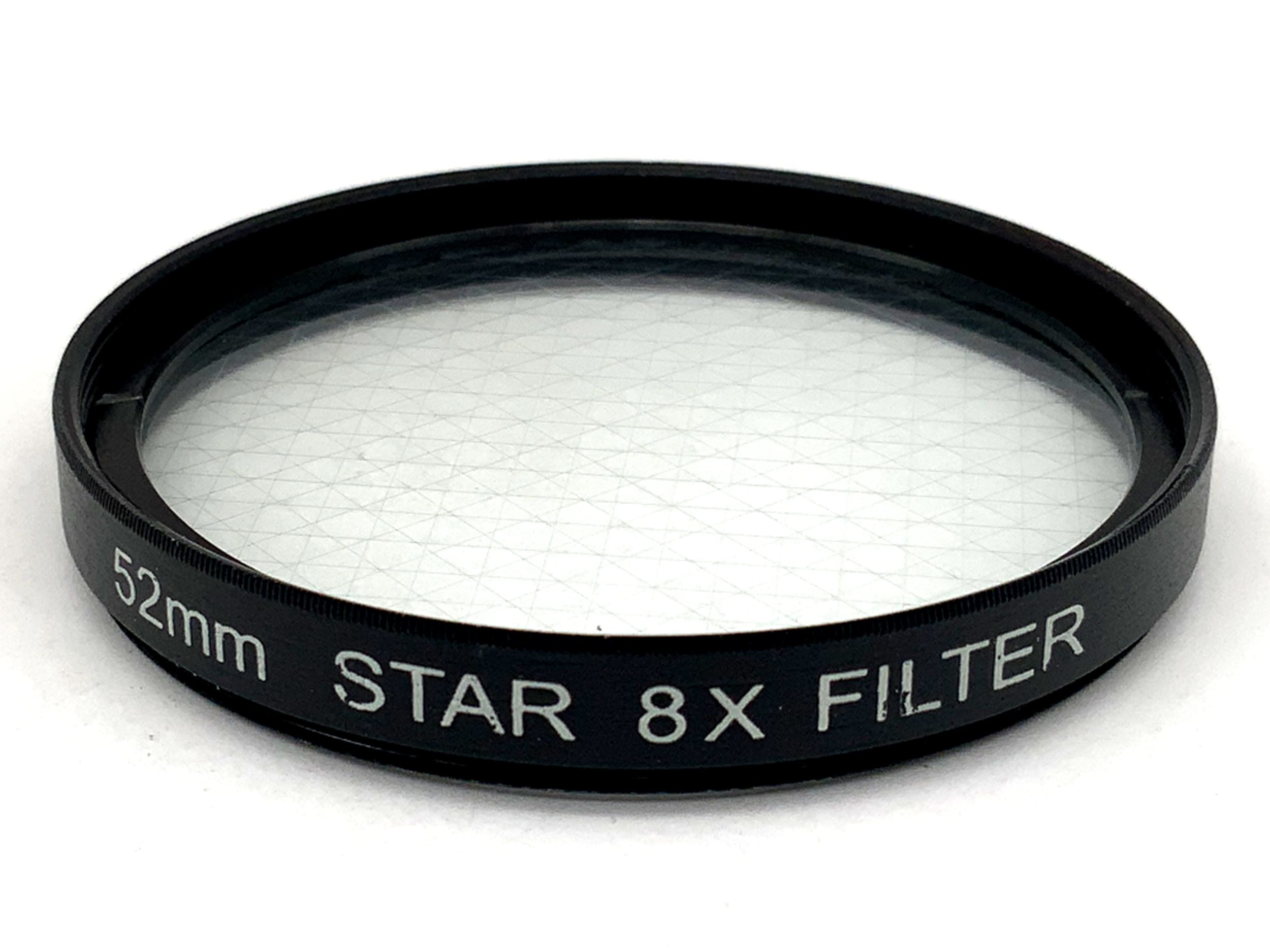 Star Gitterfilter 8X Filter 52mm Kreisförmig Filtergewinde