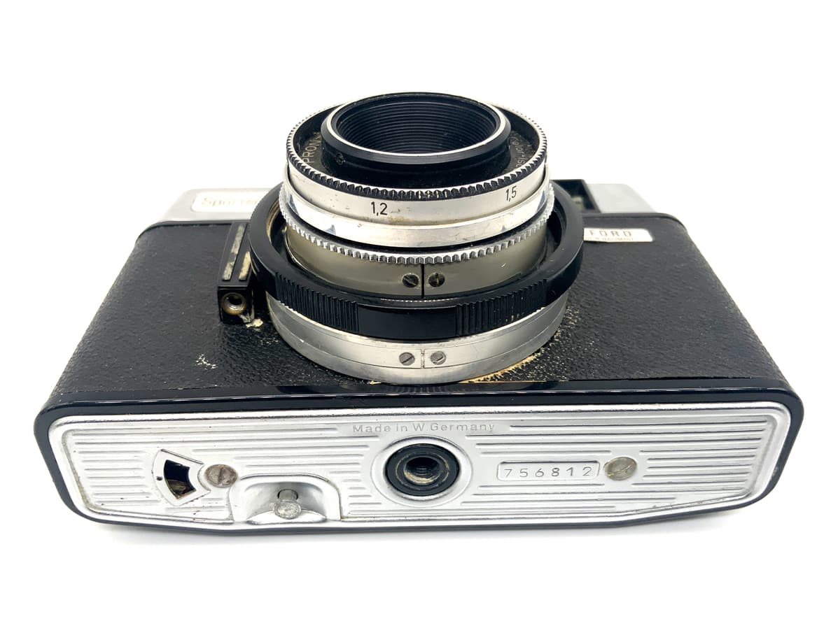 Ilford Sportsman 300L Sucherkamera mit Prontor 300 Color Isconar 45mm 1:2.8