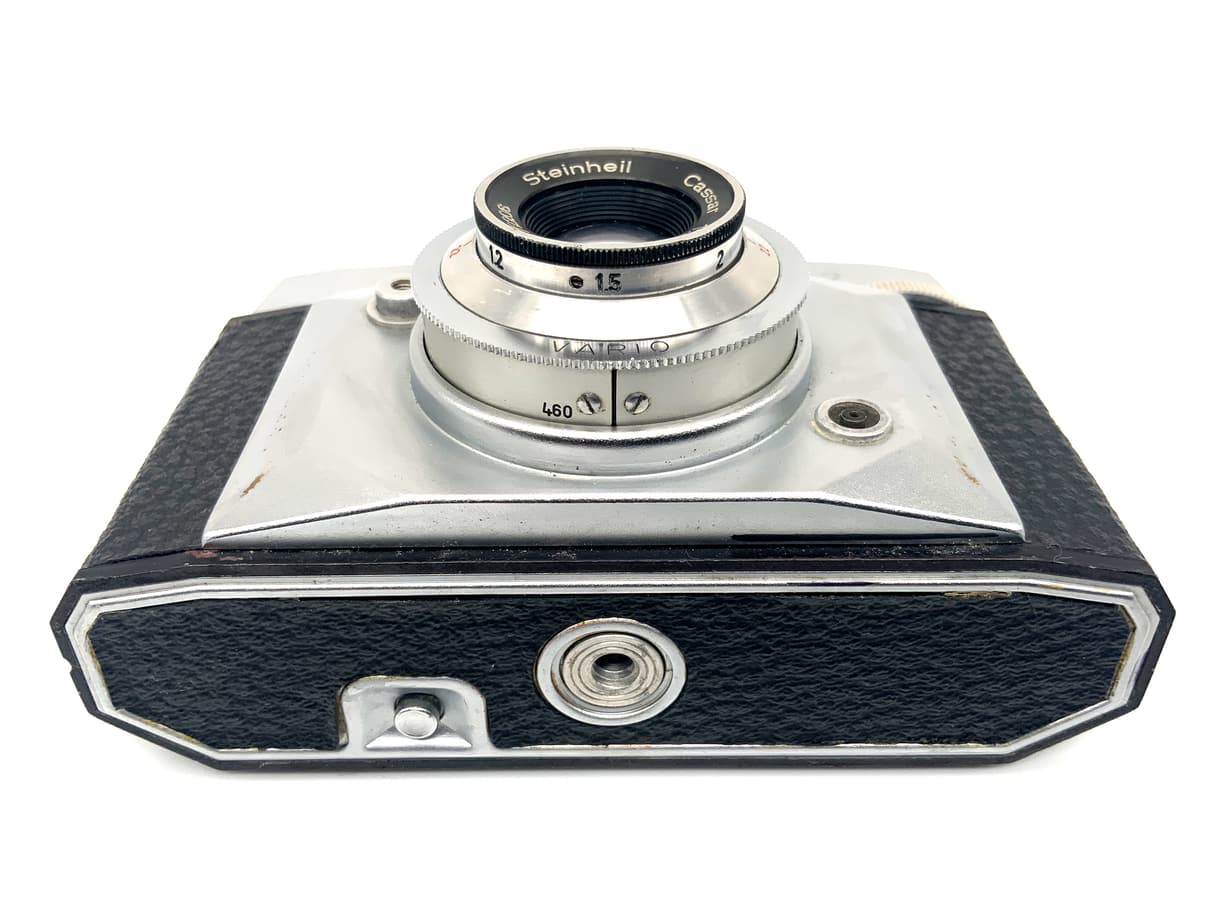 Ferrania Lince 2 Sucherkamera mit Steinheil Cassar 45mm 1:2.8 Analogkamera
