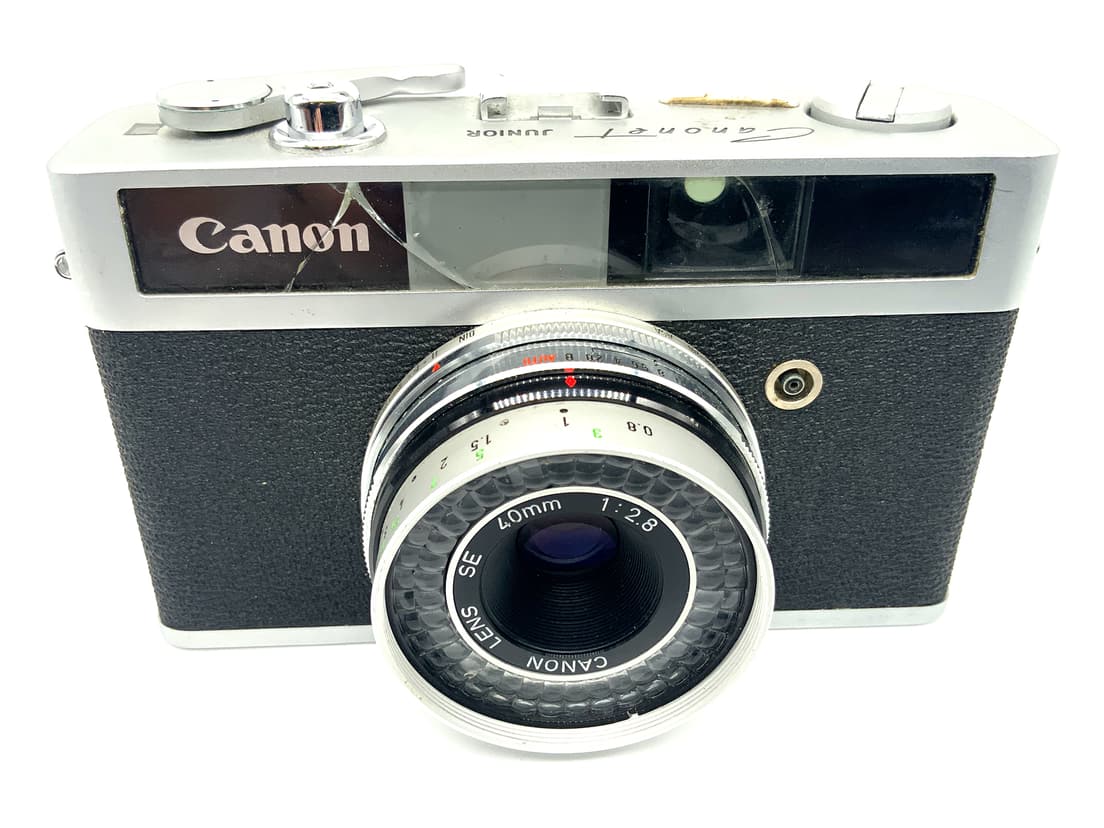 Canon Canonet Junior Sucherkamera mit SE 40mm 1:2.8 Kompaktkamera Analogkamera