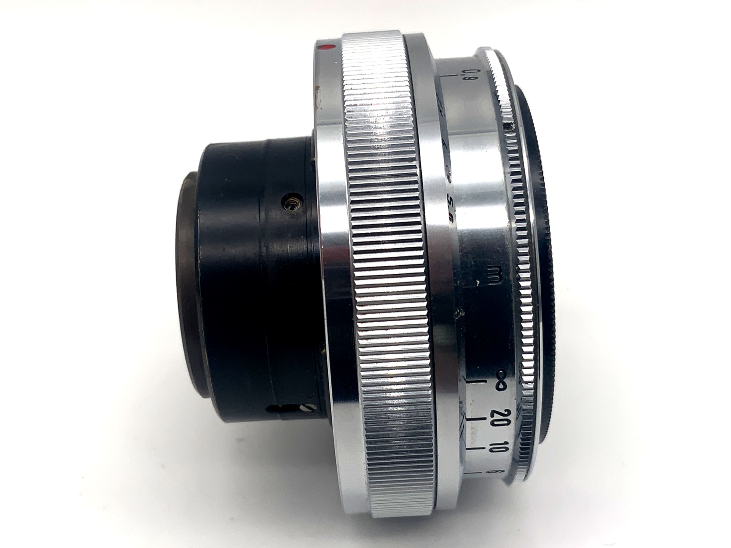 Zeiss-Opton Biogon red T 35mm 1:2.8 Objektiv Festbrennweite (Contax RF) Pilz!