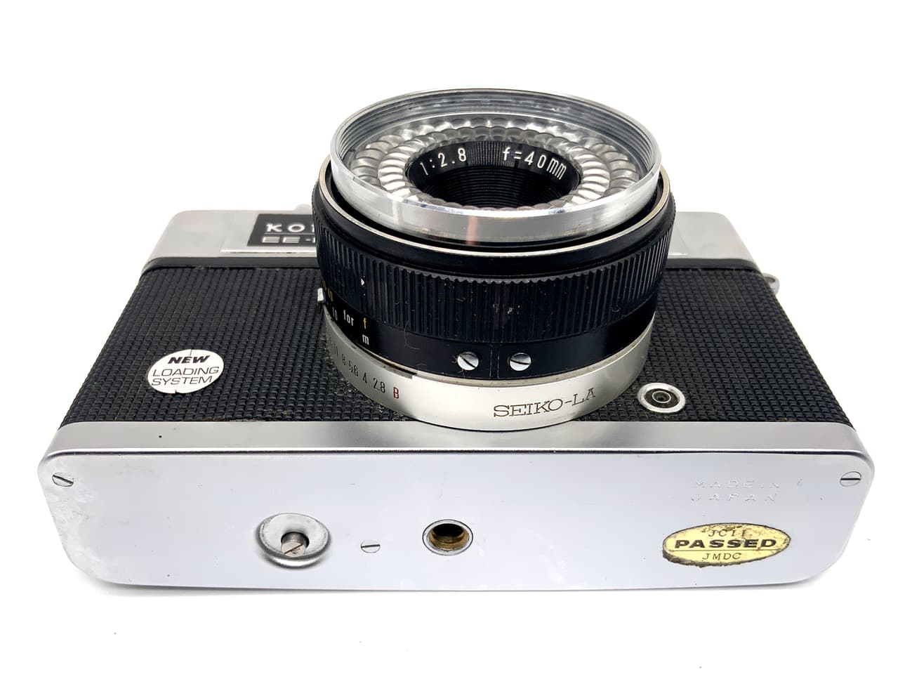 Konica EE-Matic Deluxe Messsucherkamera mit Hexanon 40mm 1:2.8 Analogkamera
