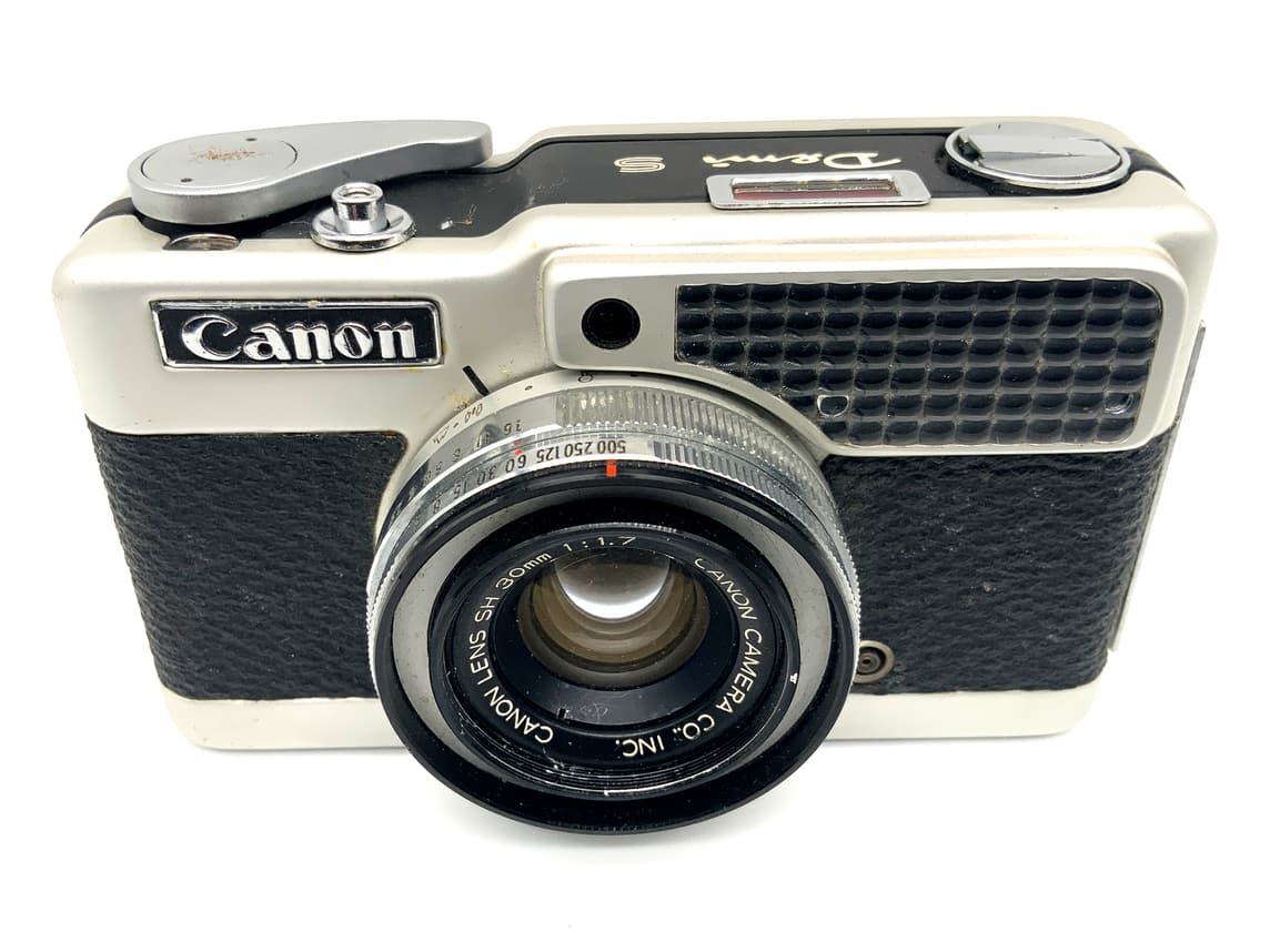 Canon Demi S Sucherkamera mit SH 30mm 1:1.7 Kompaktkamera Analogkamera
