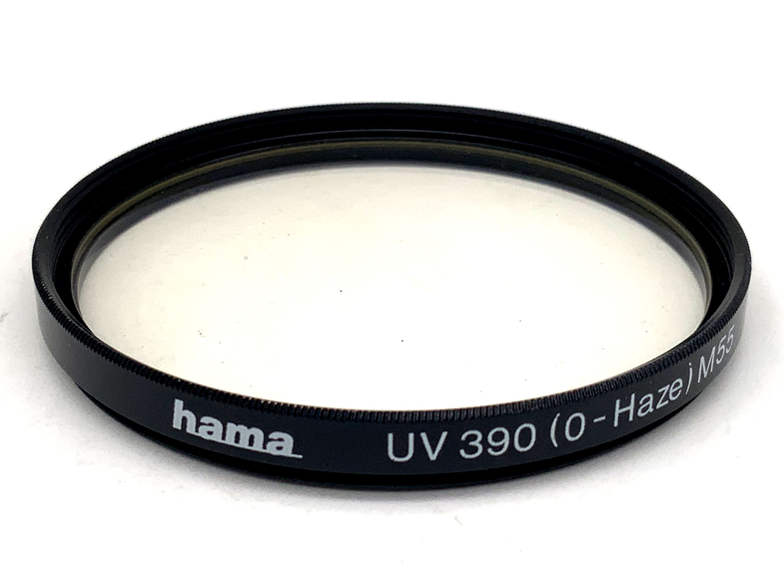 Hama UV UV 390 (0-Haze) M55 (VII) Filter 55mm Kreisförmig Filtergewinde
