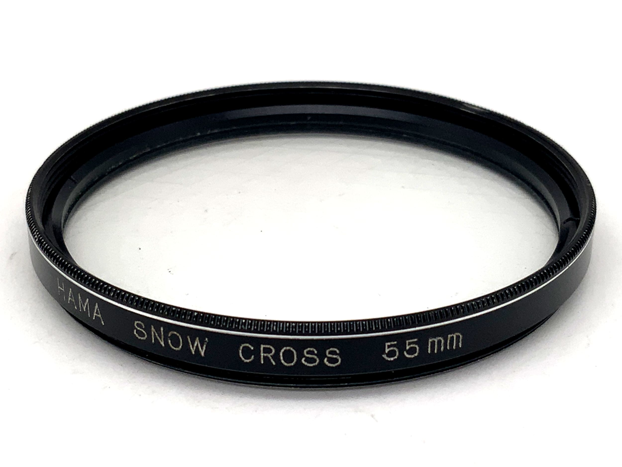 Hama Gitterfilter Snow Cross Filter 55mm Kreisförmig Filtergewinde