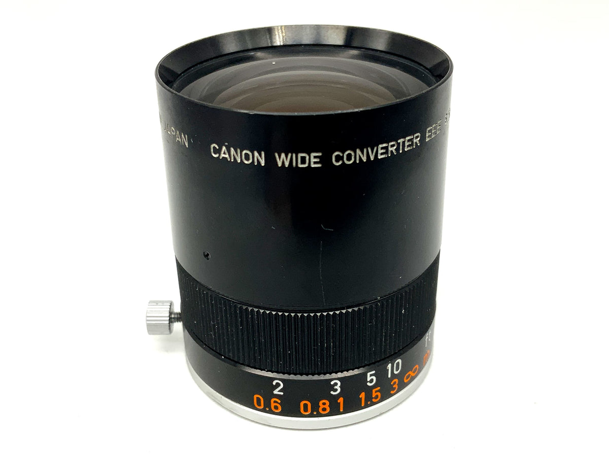 Convertisseur grand angle Canon 6,5-26 mm 1:1,7 C-8 (pour zoom automatique 8 EEE)