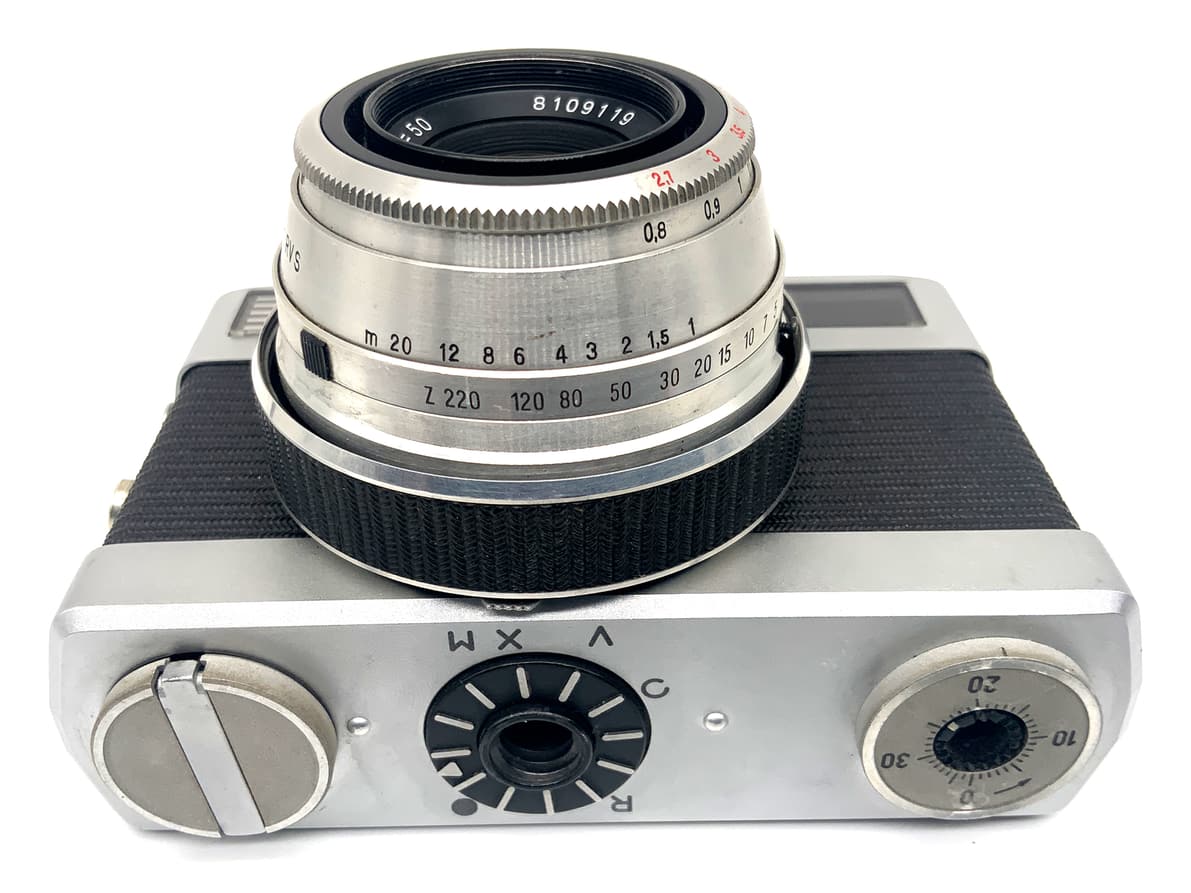 Carl Zeiss Werra 1 Sucherkamera mit Tessar 2.8/50 Kompaktkamera Analogkamera