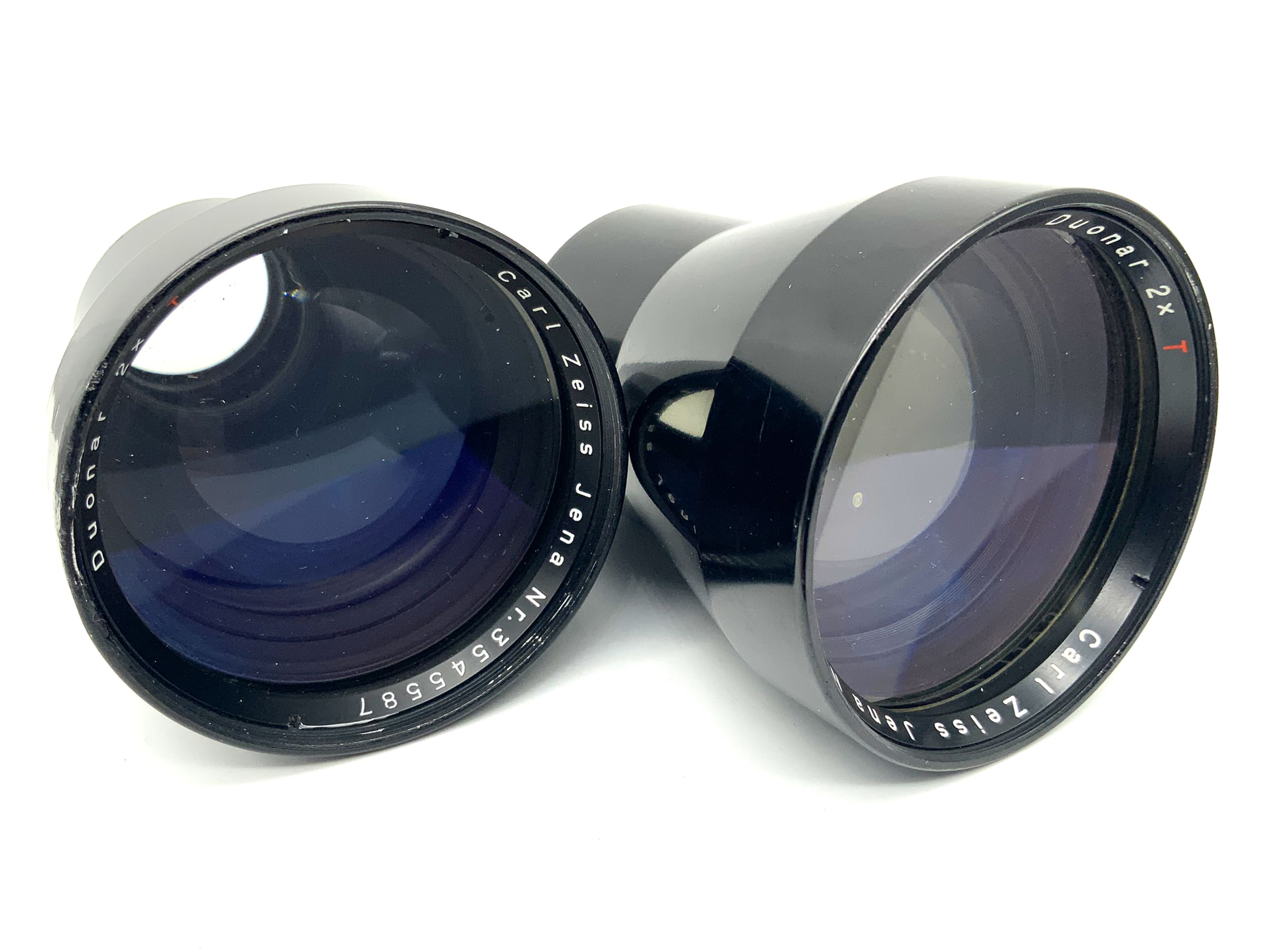 Convertisseur T rouge Carl Zeiss Duonar 2x rallonge Bay 3 (baïonnette Rolleiflex III)