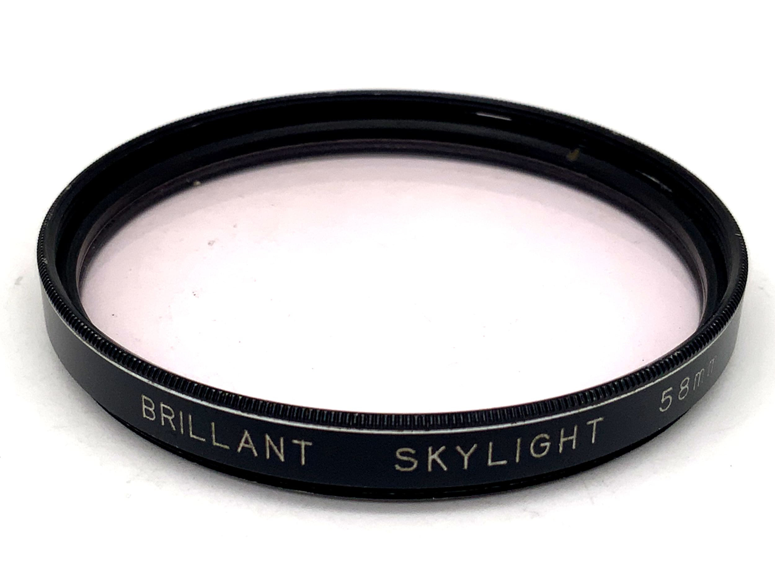 Brillant Skylight Filter 58mm Kreisförmig Filtergewinde