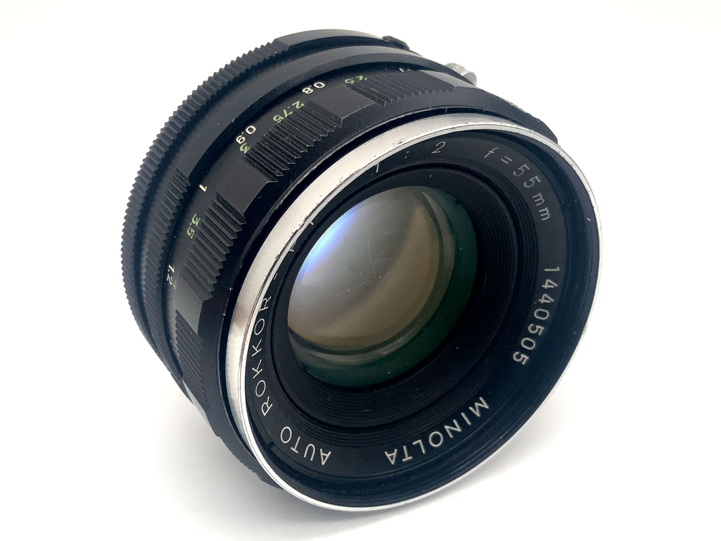 Minolta Auto Rokkor-PF 55mm 1:2 Objektiv Festbrennweite (Minolta MD)