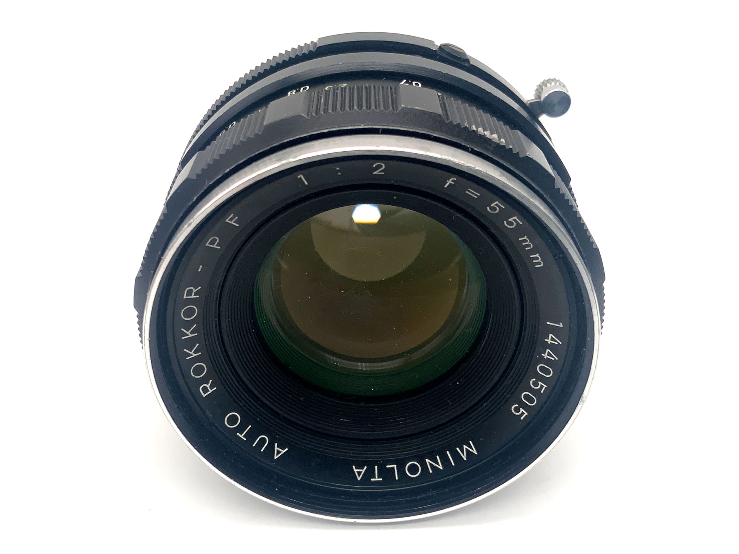 Minolta Auto Rokkor-PF 55mm 1:2 Objektiv Festbrennweite (Minolta MD)
