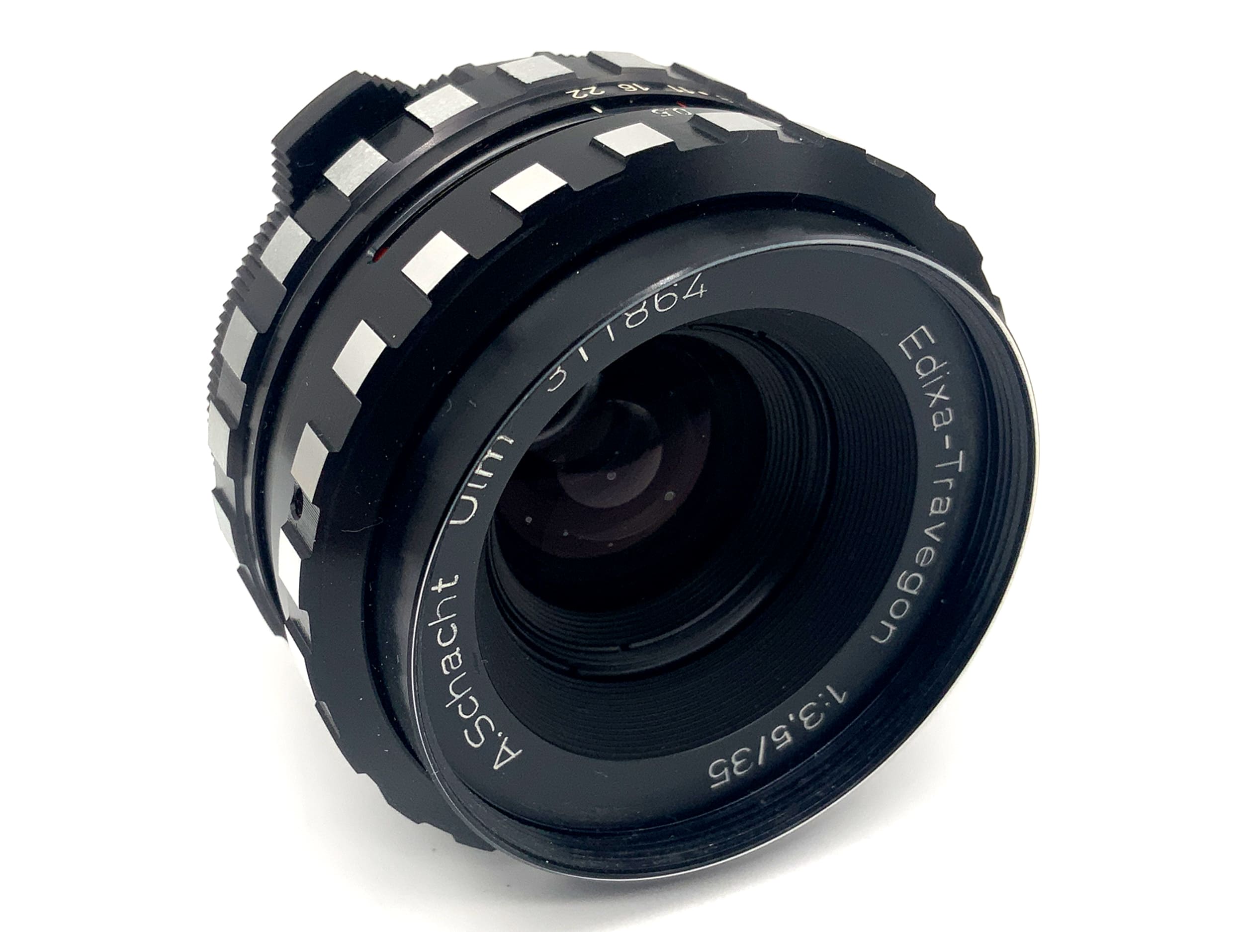 A. Schacht Ulm Edixa-Travegon 35mm 1:3.5 Objektiv Festbrennweite (M42)