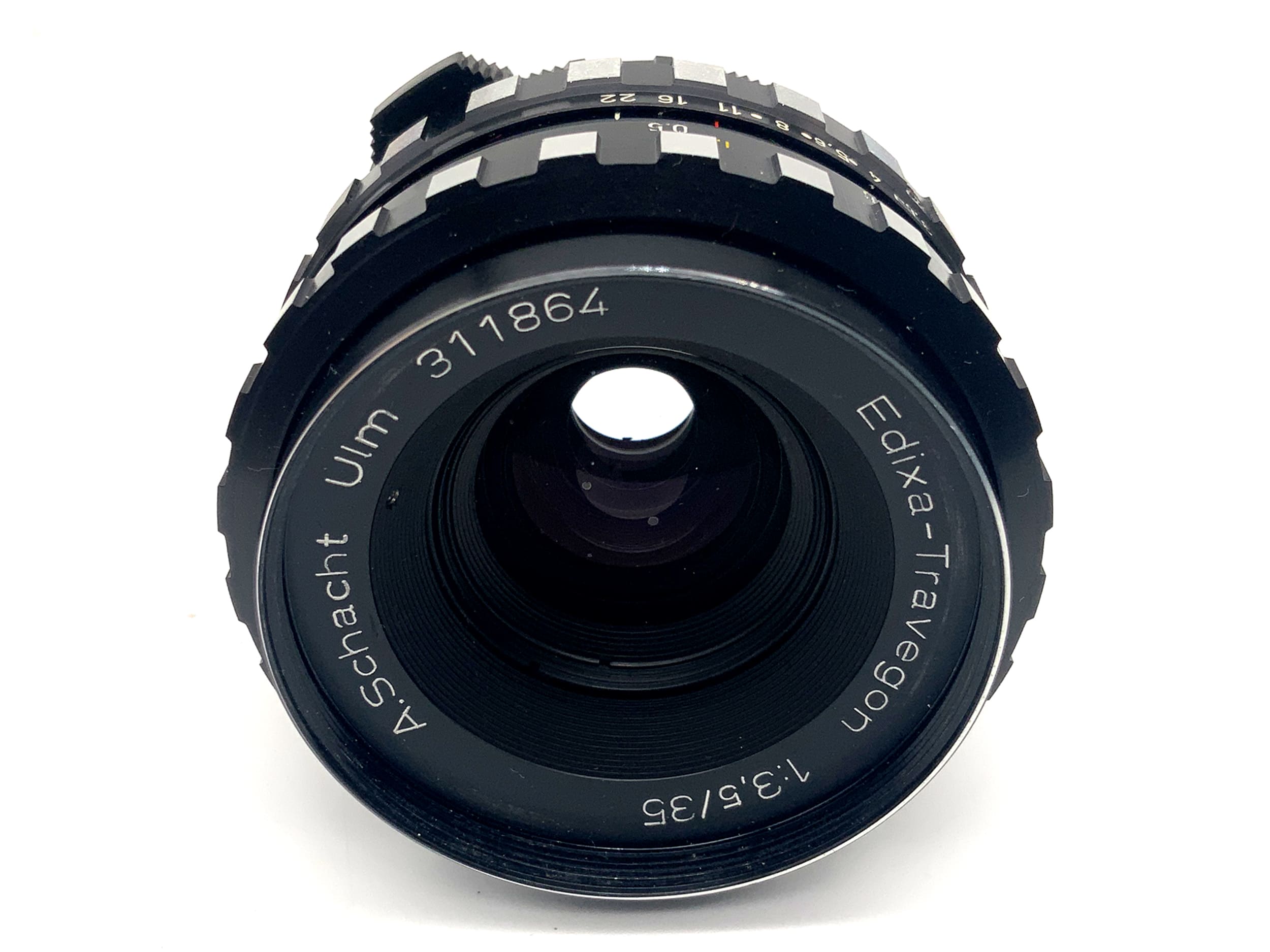 A. Schacht Ulm Edixa-Travegon 35mm 1:3.5 Objektiv Festbrennweite (M42)