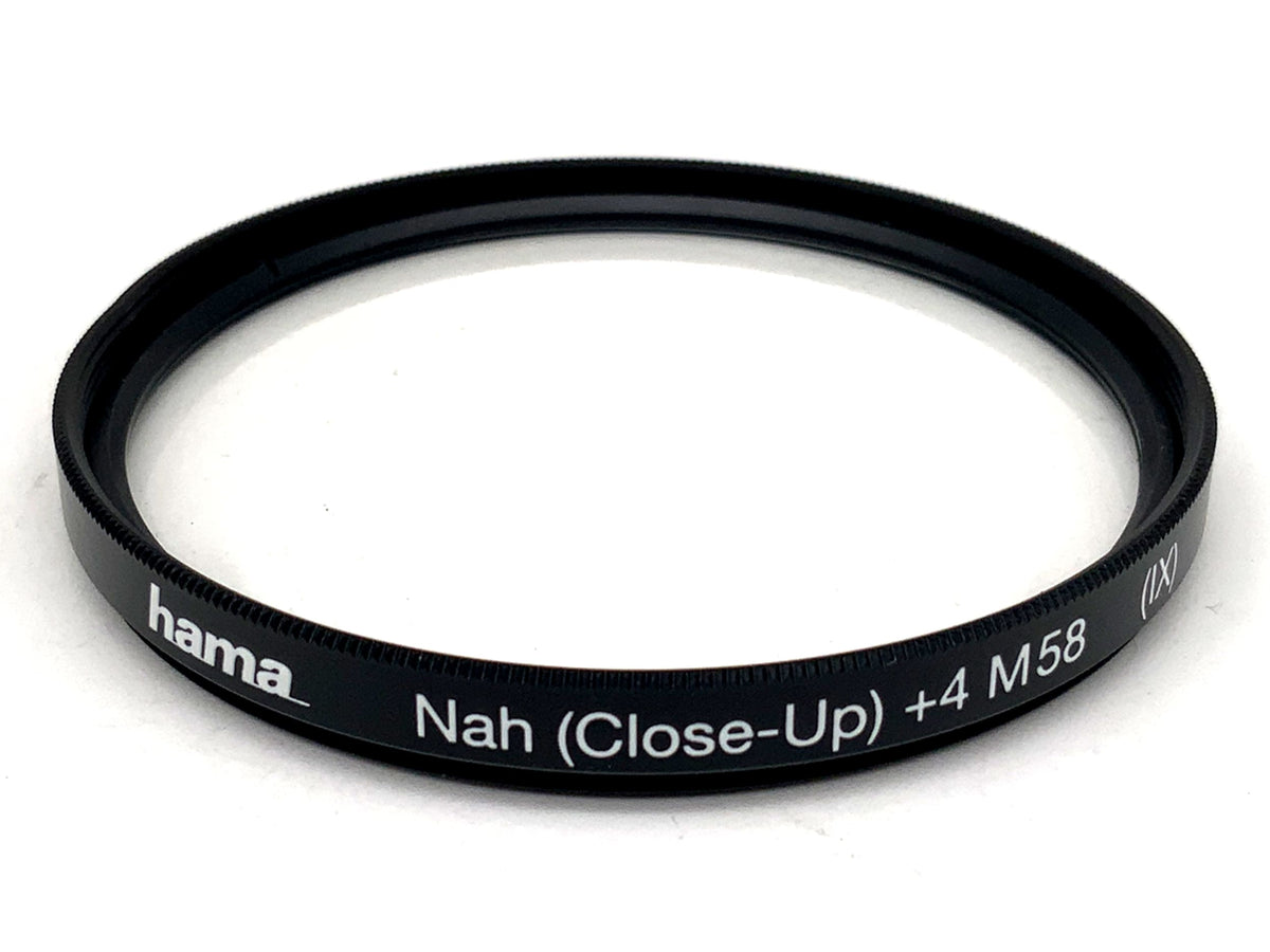 Hama Macro Linse Nah (Close-Up)+4 M58 (IX) Filter 58mm Kreisförmig Filtergewinde