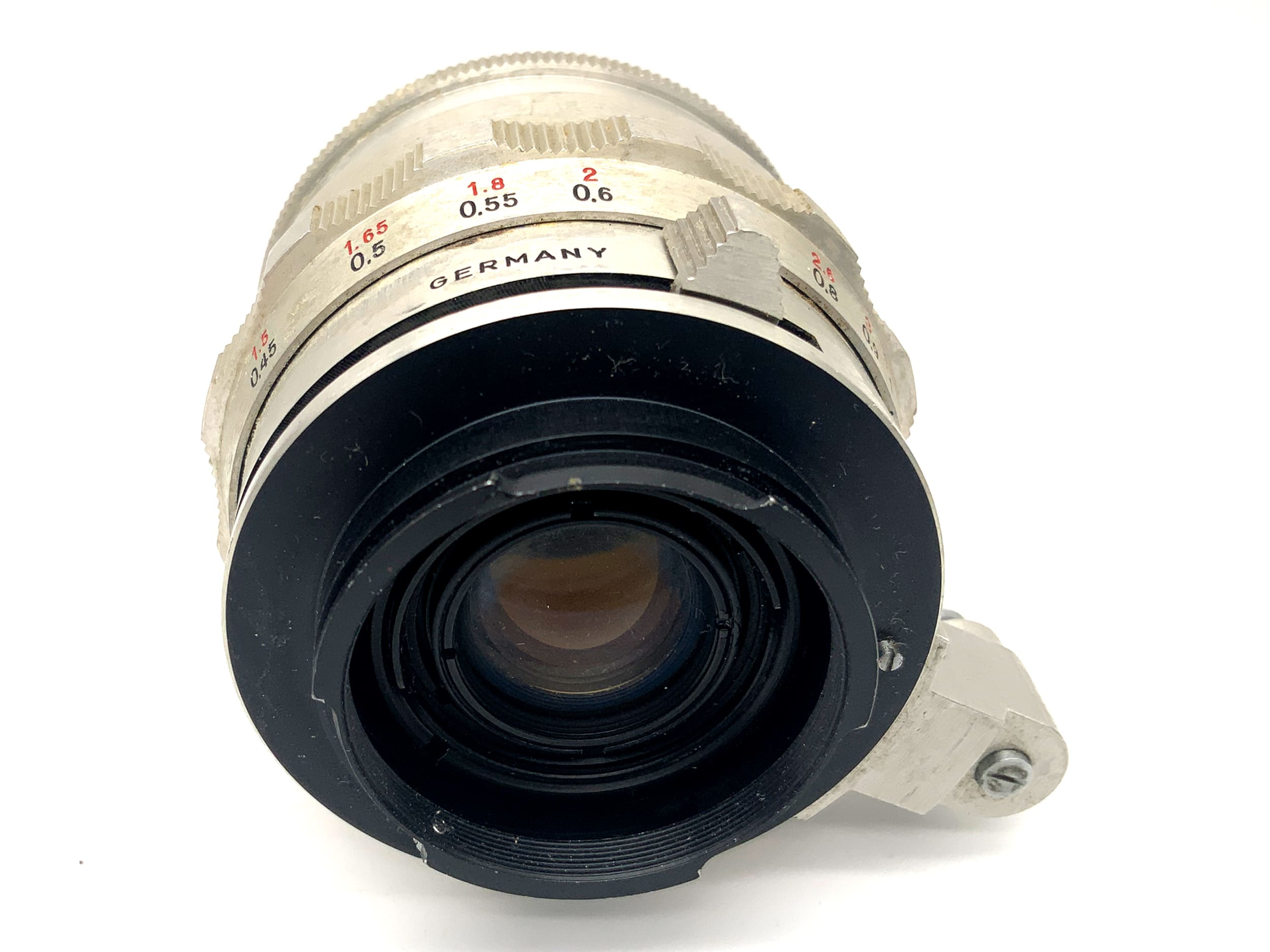 Carl Zeiss Jena Q1 Flektogon 35mm 1:2.8 Objektiv Festbrennweite (Exa) Pilz!