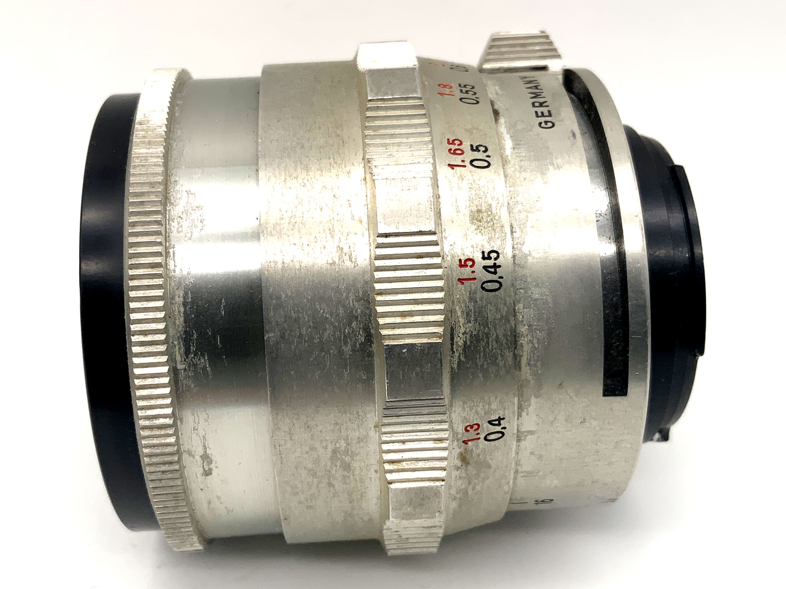 Carl Zeiss Jena Q1 Flektogon 35mm 1:2.8 Objektiv Festbrennweite (Exa) Pilz!