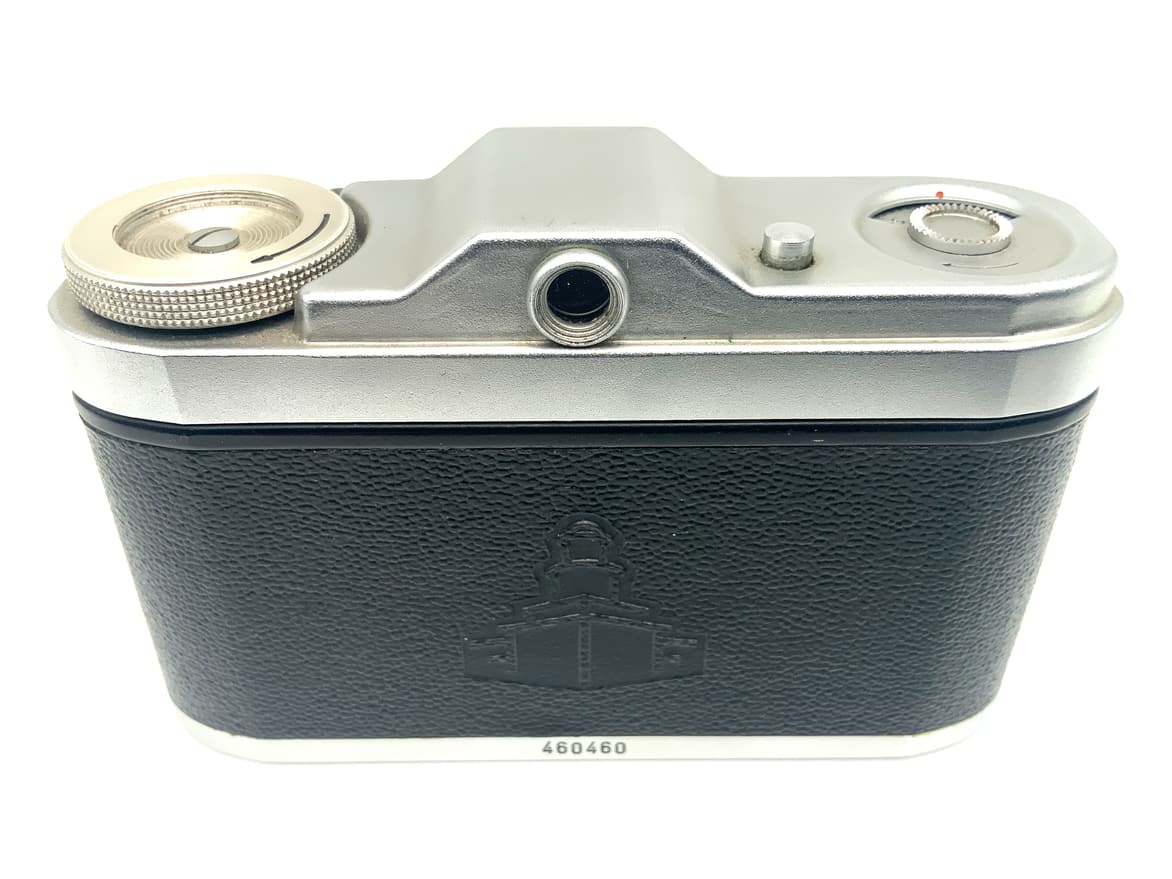 Pentacon Taxona Sucherkamera mit Novar Anastigmat 35mm 1:3.5 red V Analogkamera