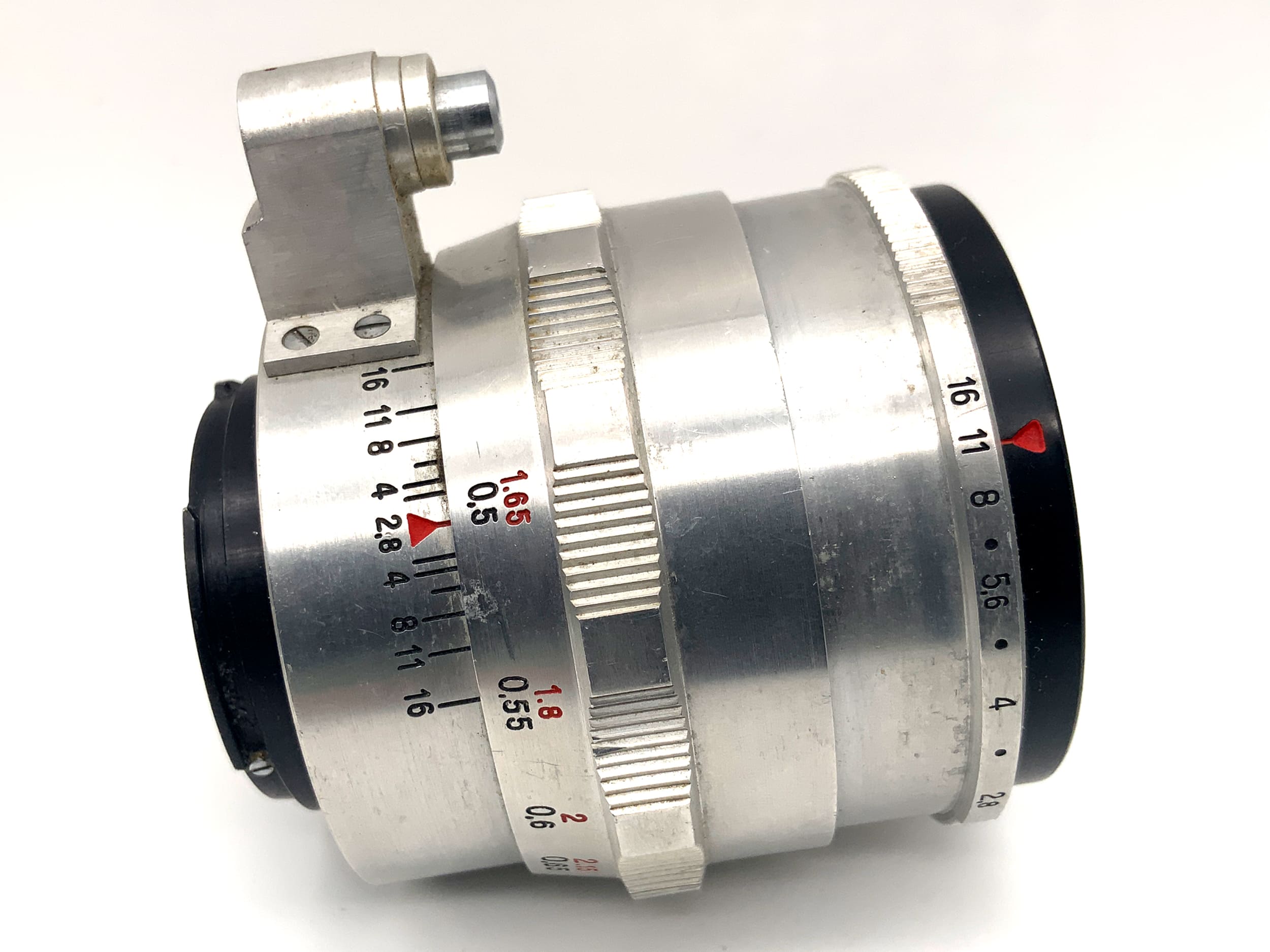 Carl Zeiss Jena Q1 Tessar 50mm 1:2.8 Objektiv 12 Blades (Exa) Pilz!